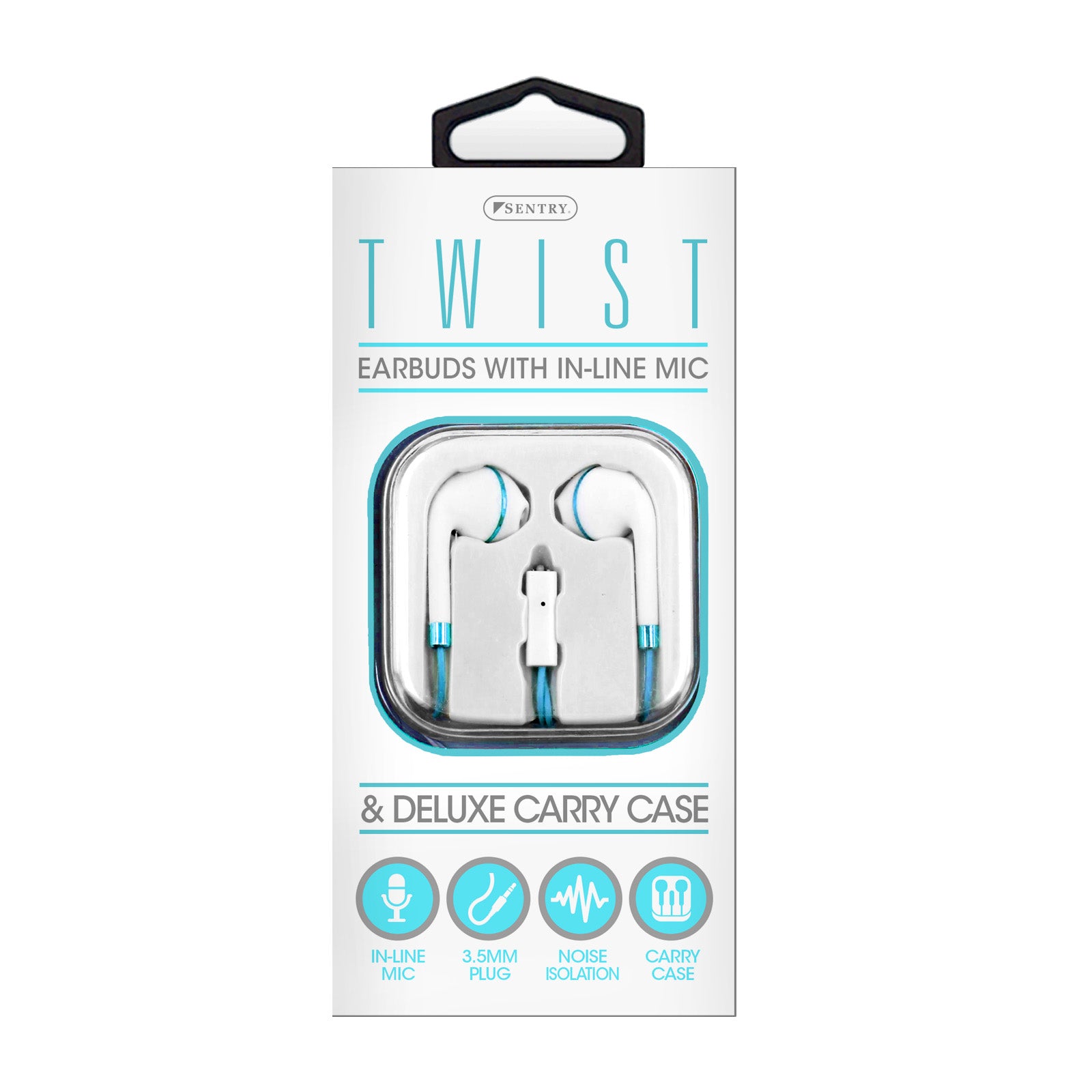 Stereo Earbuds With In-Line Microphone In Green