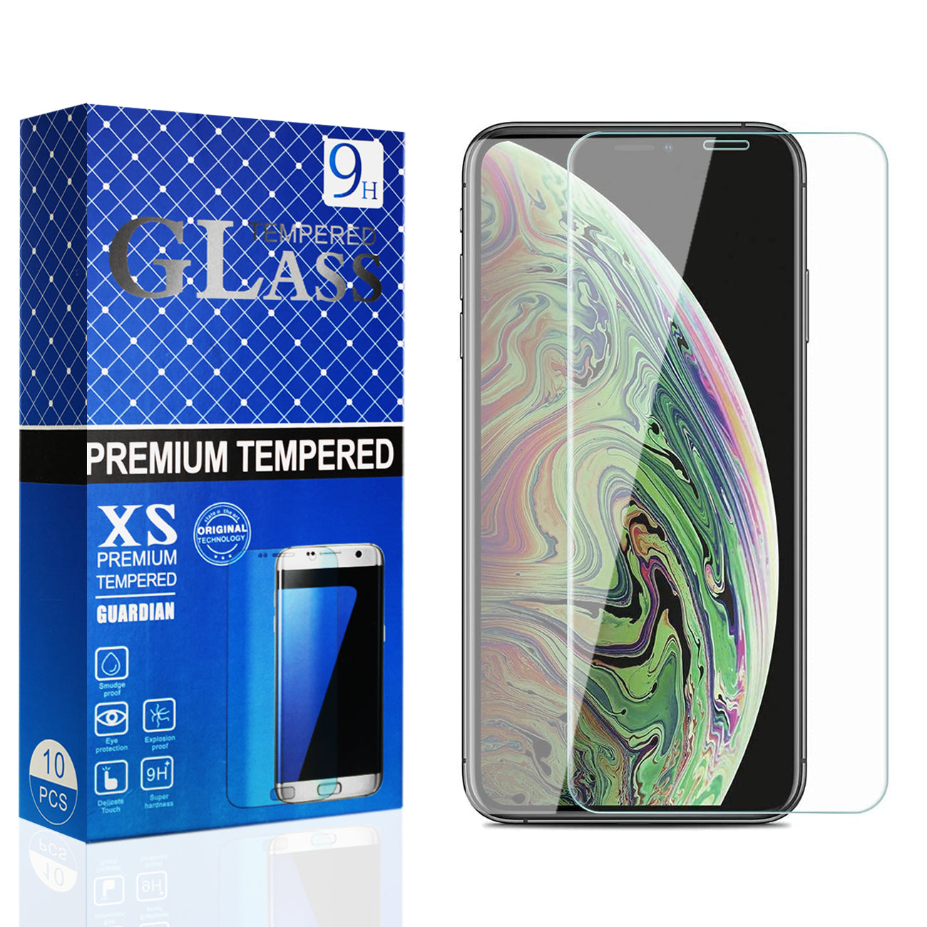 APPLE IPHONE XR 0.33MM 2.5D Super Durable Glass (10PCS)