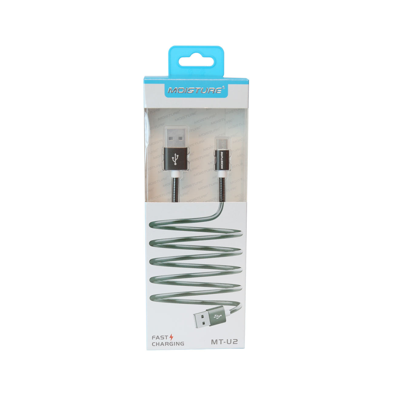 Data Cable Full Hi-Speed Premium Moisture 2.6A Gray Color