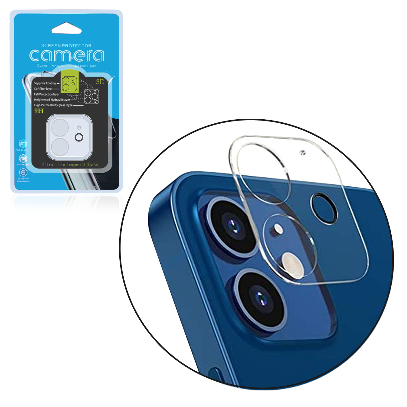 Camera Protector iPhone 12 Mini Clear