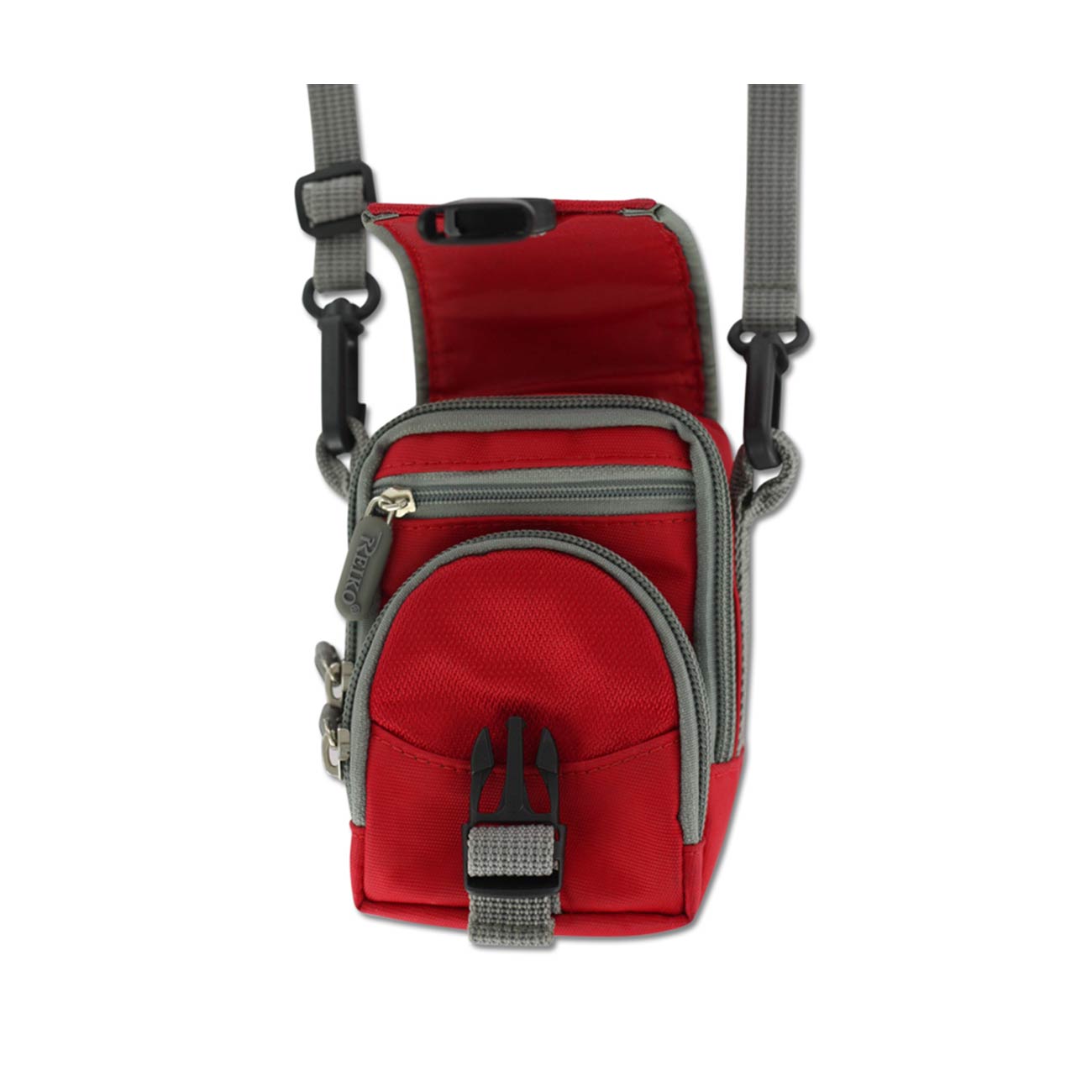 Case Camera Carrying Small Size 3.5X2.71X0.95 Inches Red Color