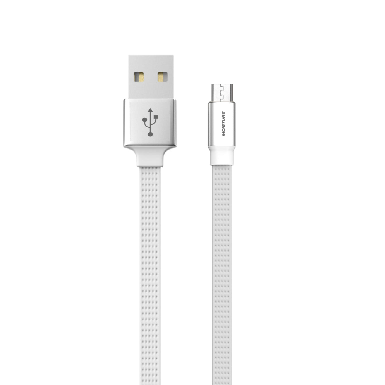 Data Cable Micro Steel High Speed White Color