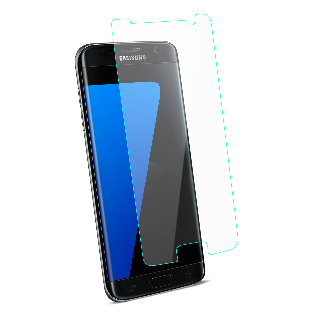 Glass Screen Protector Tempered Samsung Galaxy S7 Edge Clear
