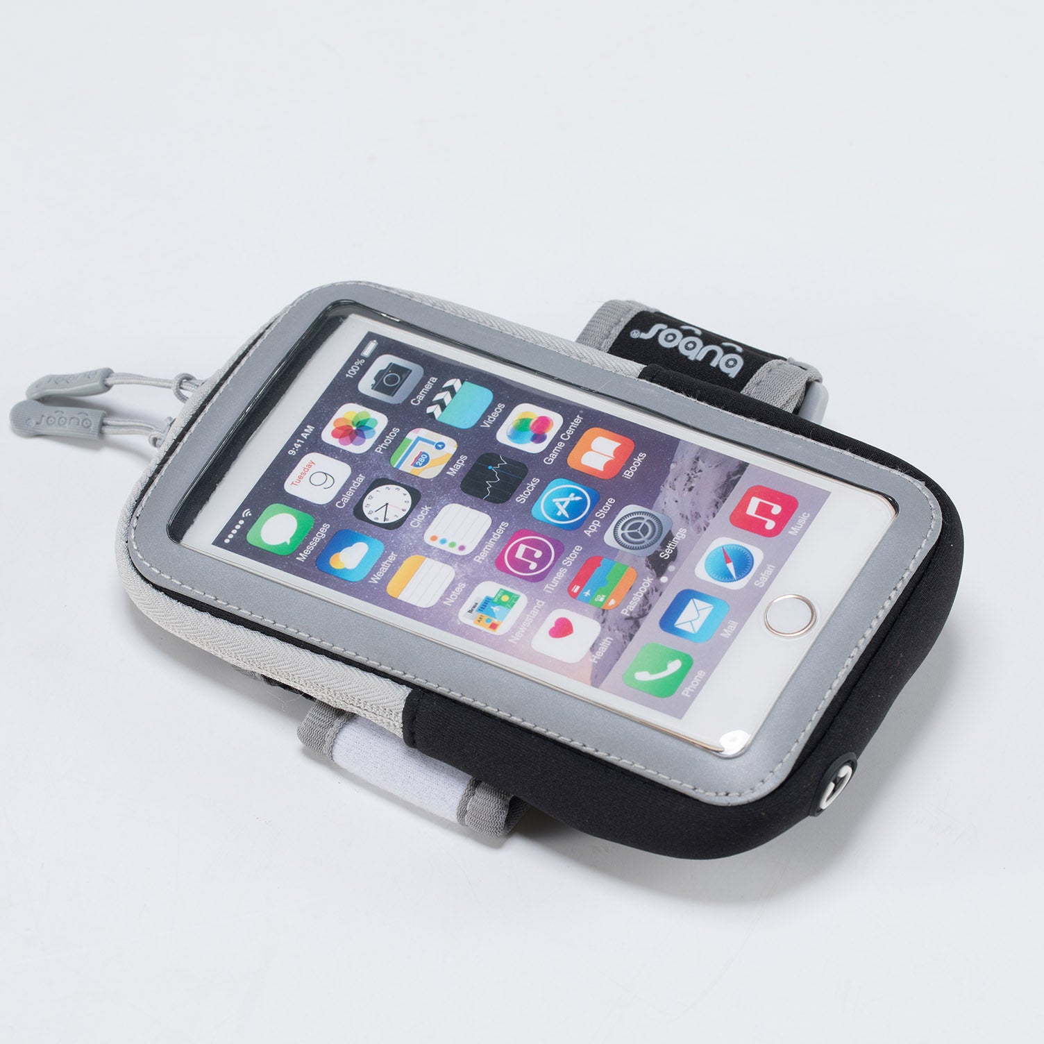 Bag Armband Cell Phone Sport BUBOS Waterproof Running Exercise Gym Fitness With Key Holder