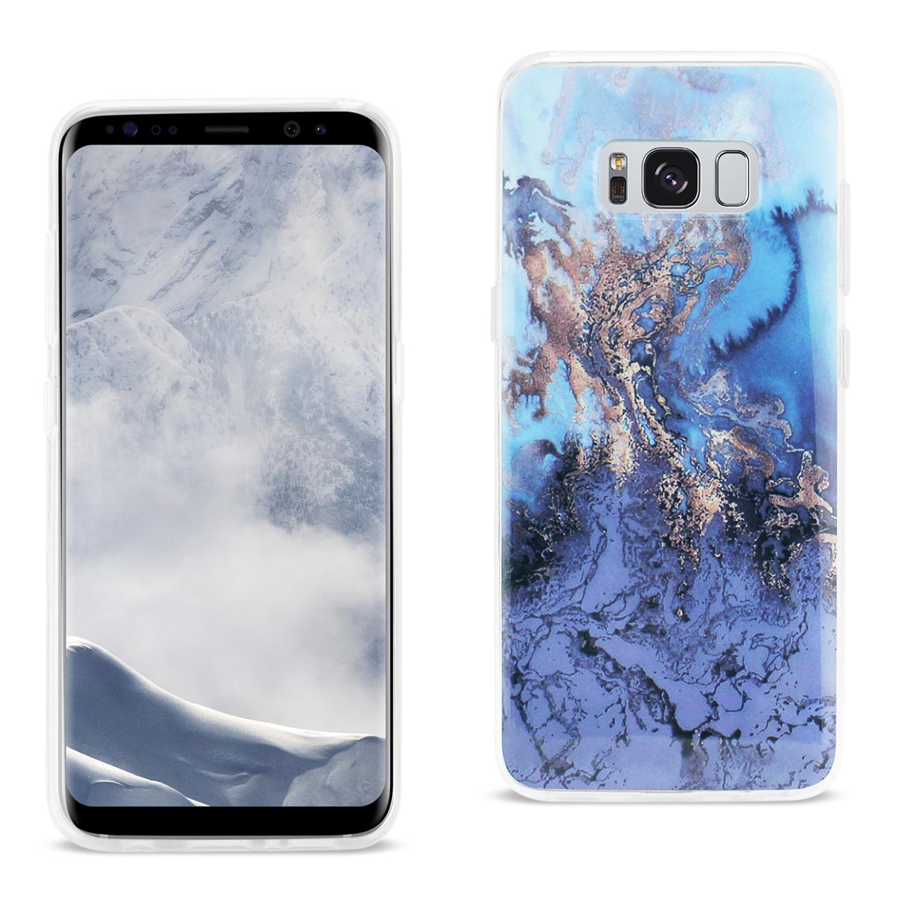 Samsung Galaxy S8/ Sm Azul Mist Cover In Blue