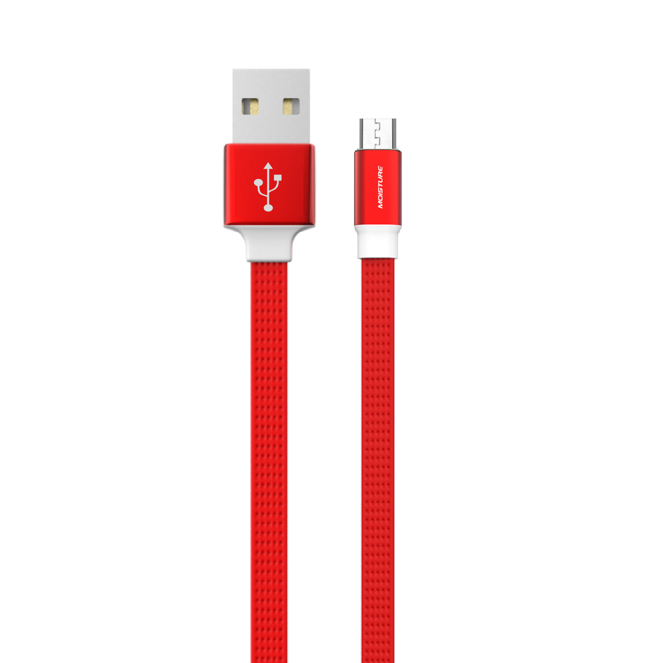 Data Cable Micro Steel High Speed Red Color