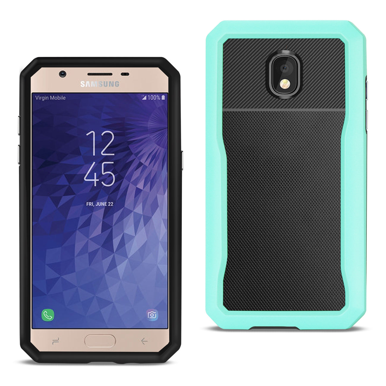 Reiko SAMSUNG GALAXY J7 (2018) Full Coverage Shockproof Case In Blue