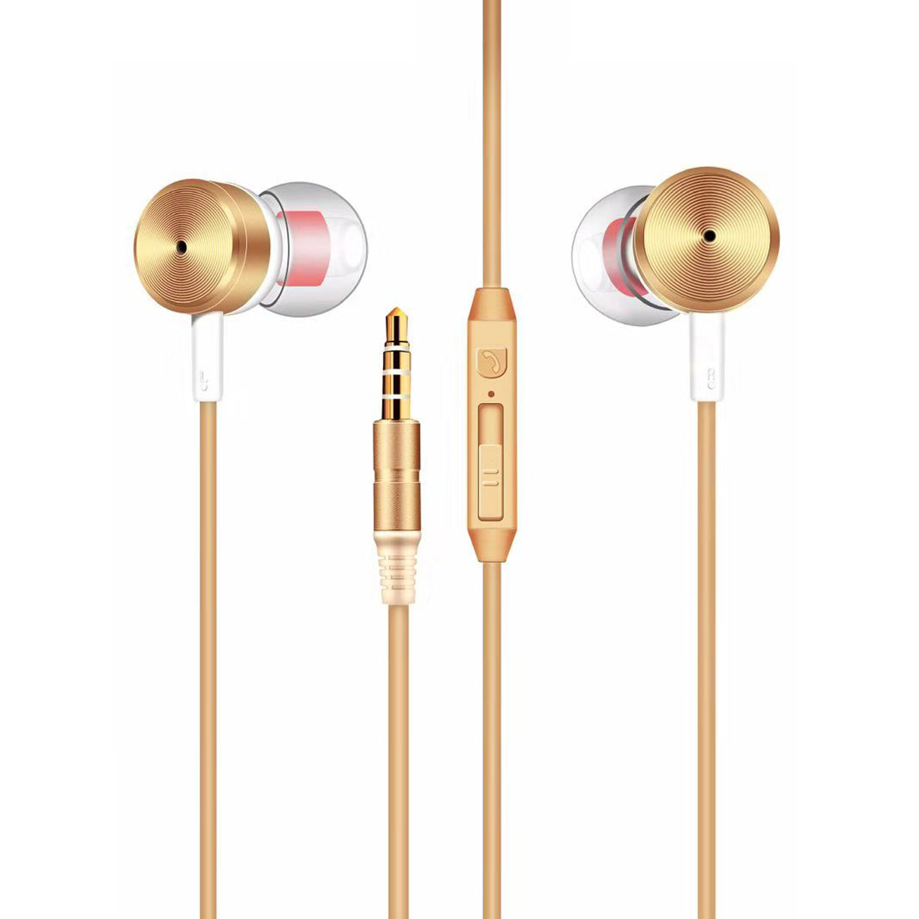 Earphones Universal MT-H10 Gold Color