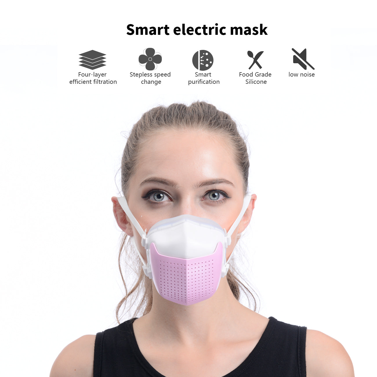 Mask Electric Smart 4-Layer Efficient Filtration