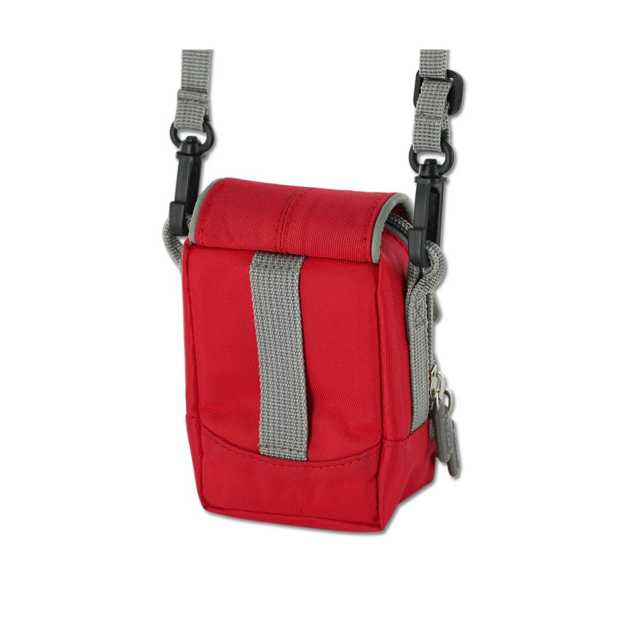 Case Camera Carrying Small Size 3.5X2.71X0.95 Inches Red Color
