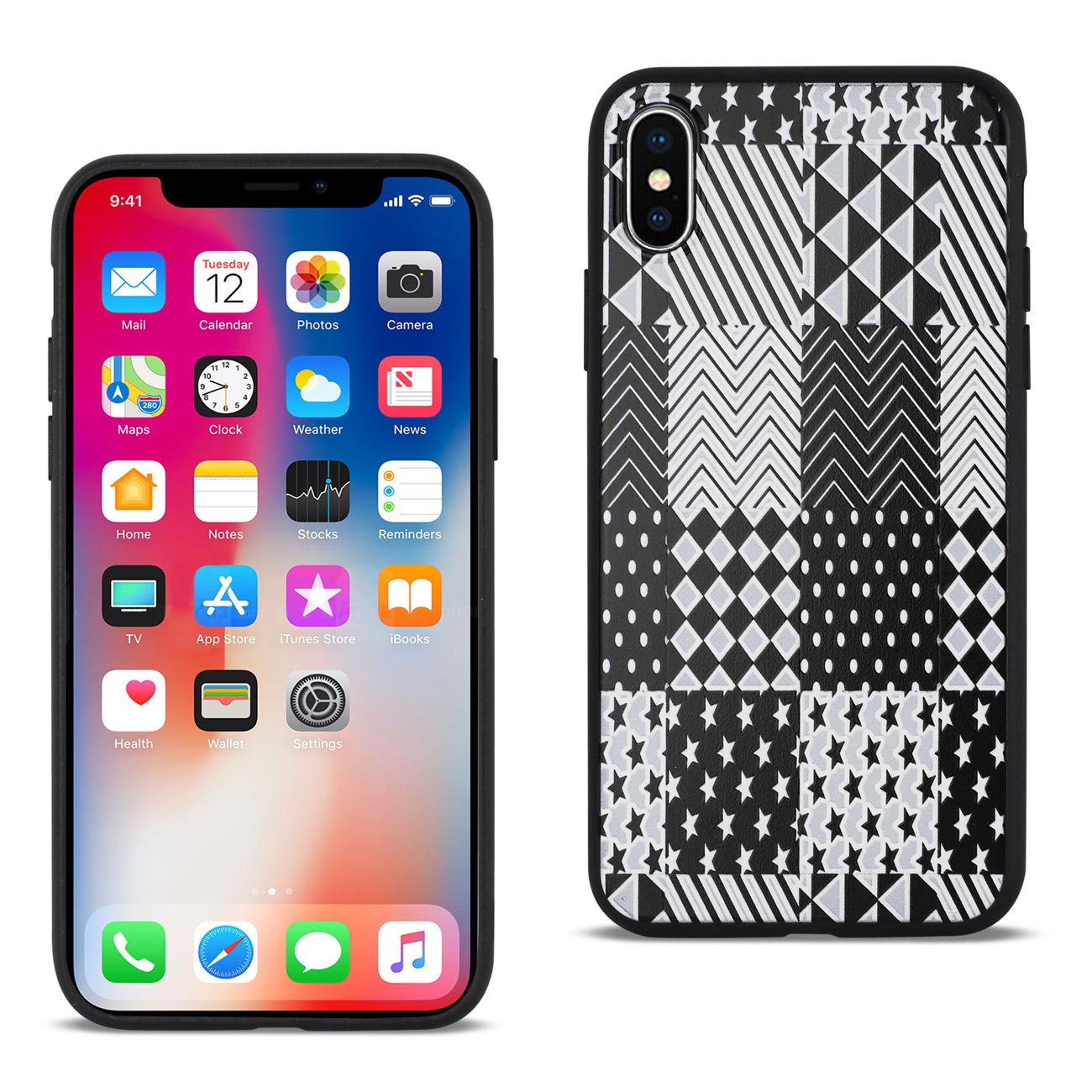 iPhone X/iPhone XS DESIGN TPU CASE WITH VERSATILE SHAPE PATTERNS