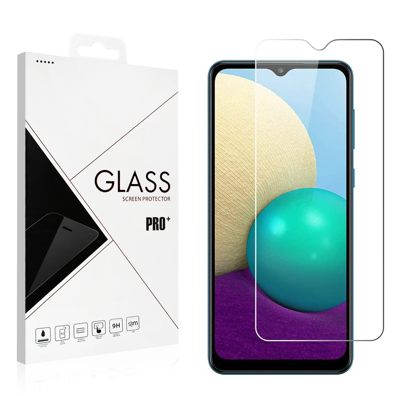 Glass Super Durable 2.5D Galaxy A02/ M02