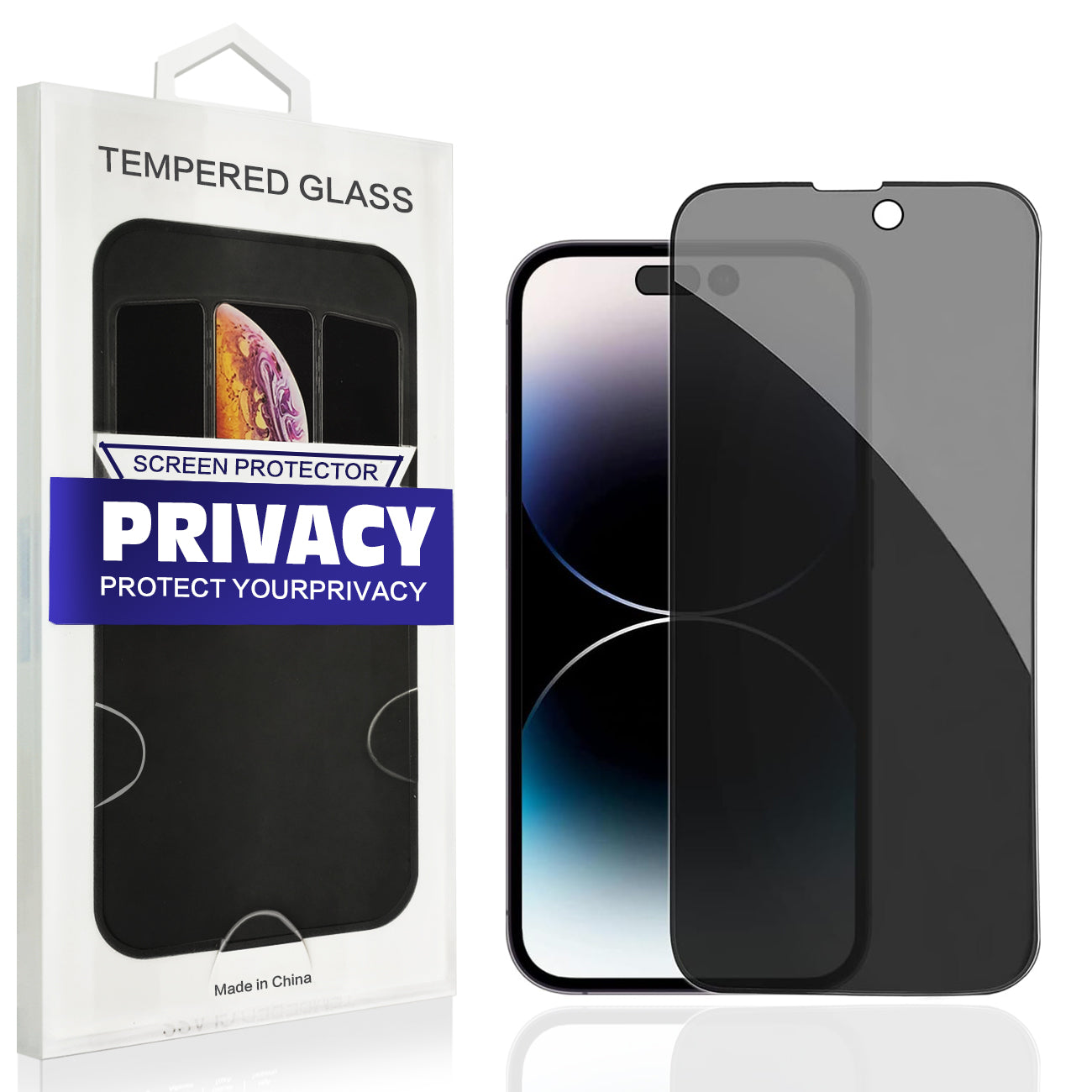 Apple iPhone 14 Pro Privacy Screen Protector In Black