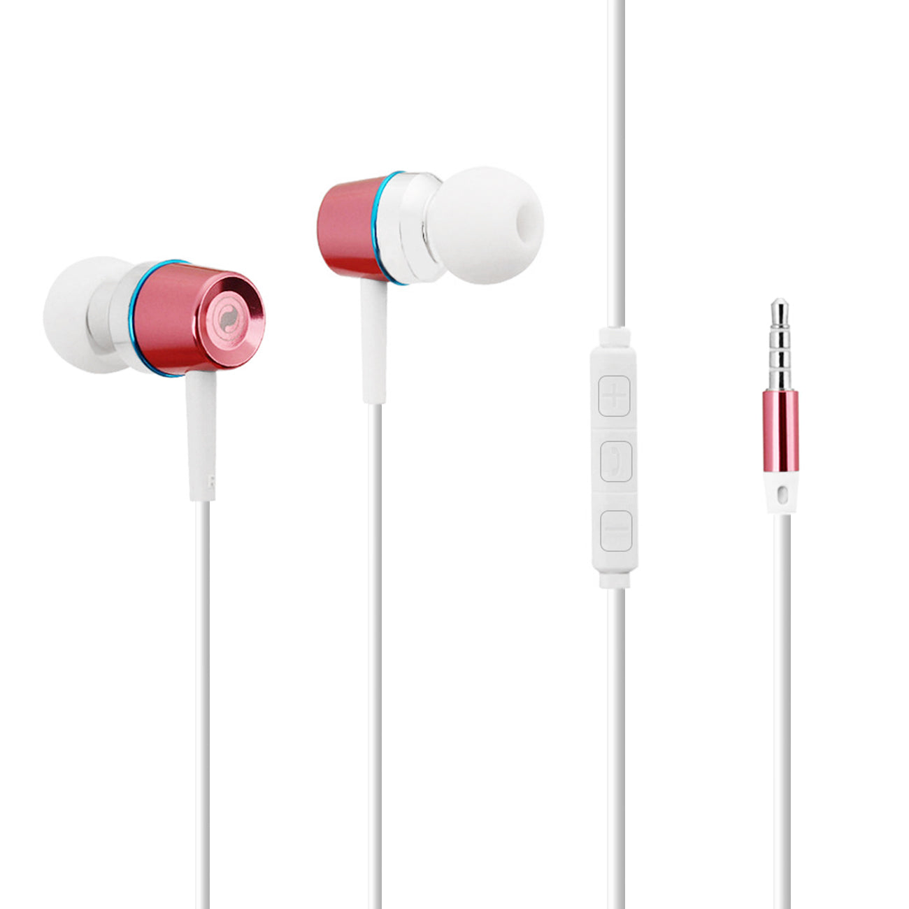 Earphones Pink Color