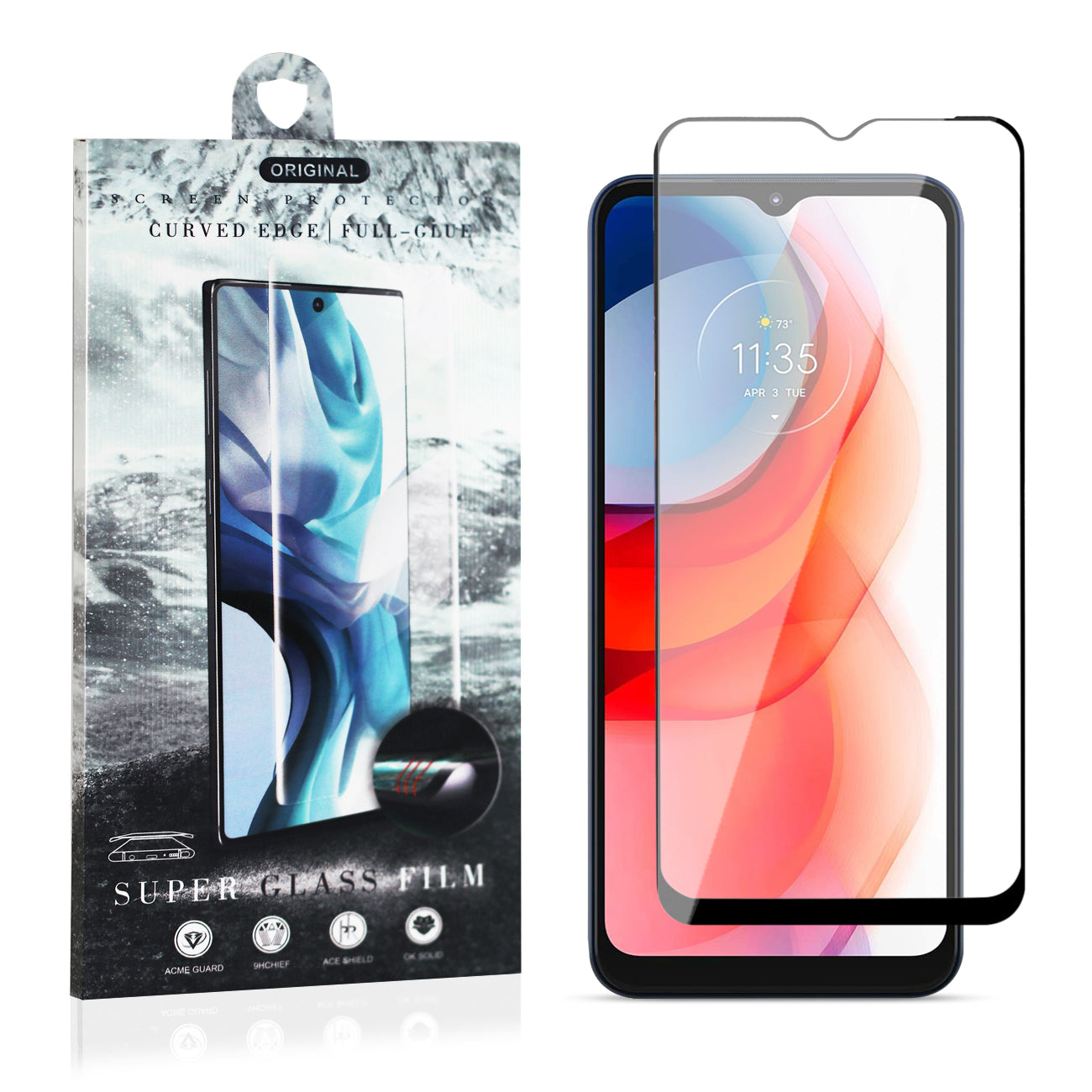 Screen Protector Full Coverage Scratch Resistant Moto G Play 2021
