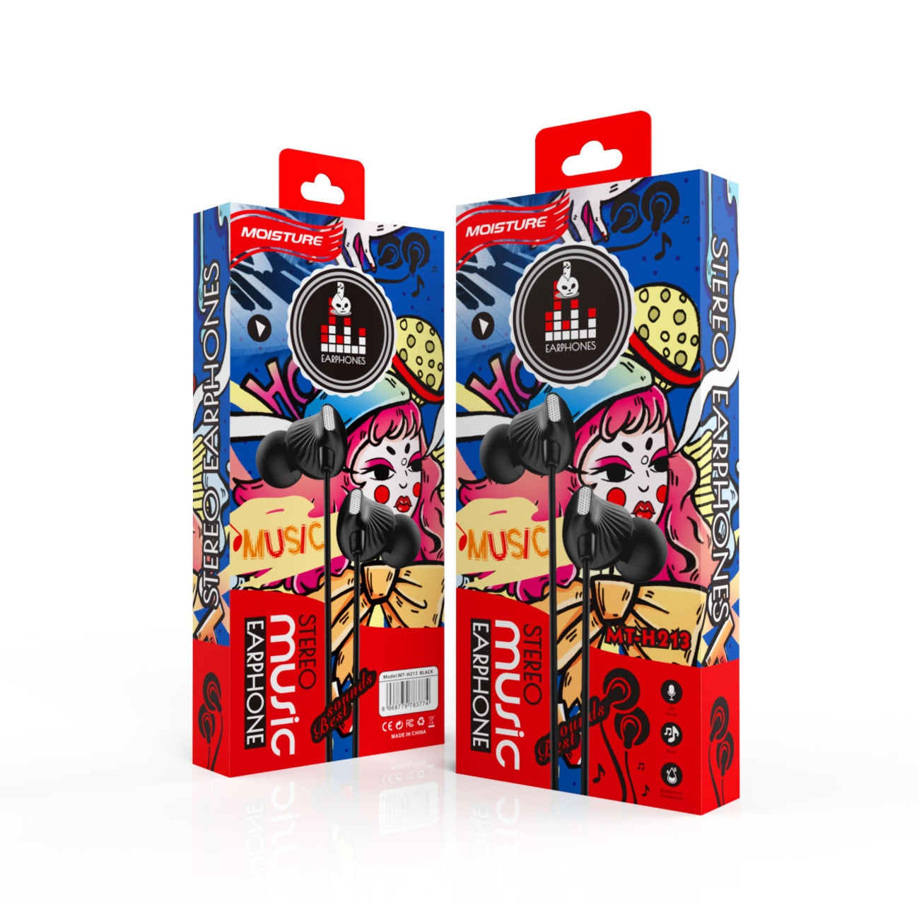 Earphone Music Stereo MT-H213