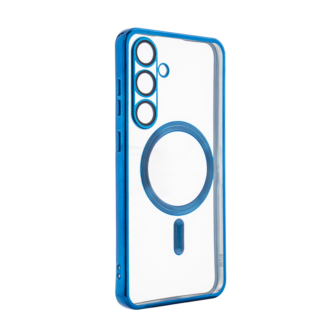 Magnetic Wireless Charging TPU Bumper Case For SAMSUNG S24 Plus In Blue