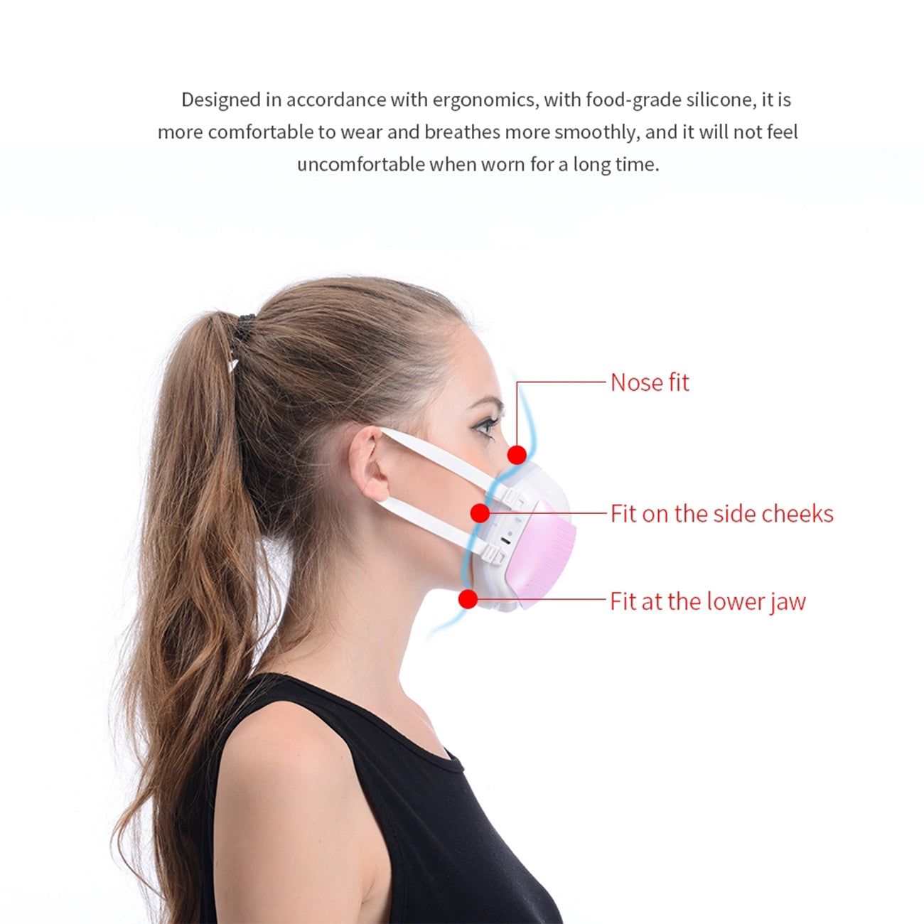 Mask Electric Smart 4-Layer Efficient Filtration