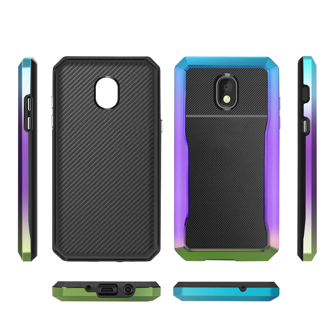 Reiko SAMSUNG GALAXY J3 (2018) Full Coverage Shockproof Case In Mix