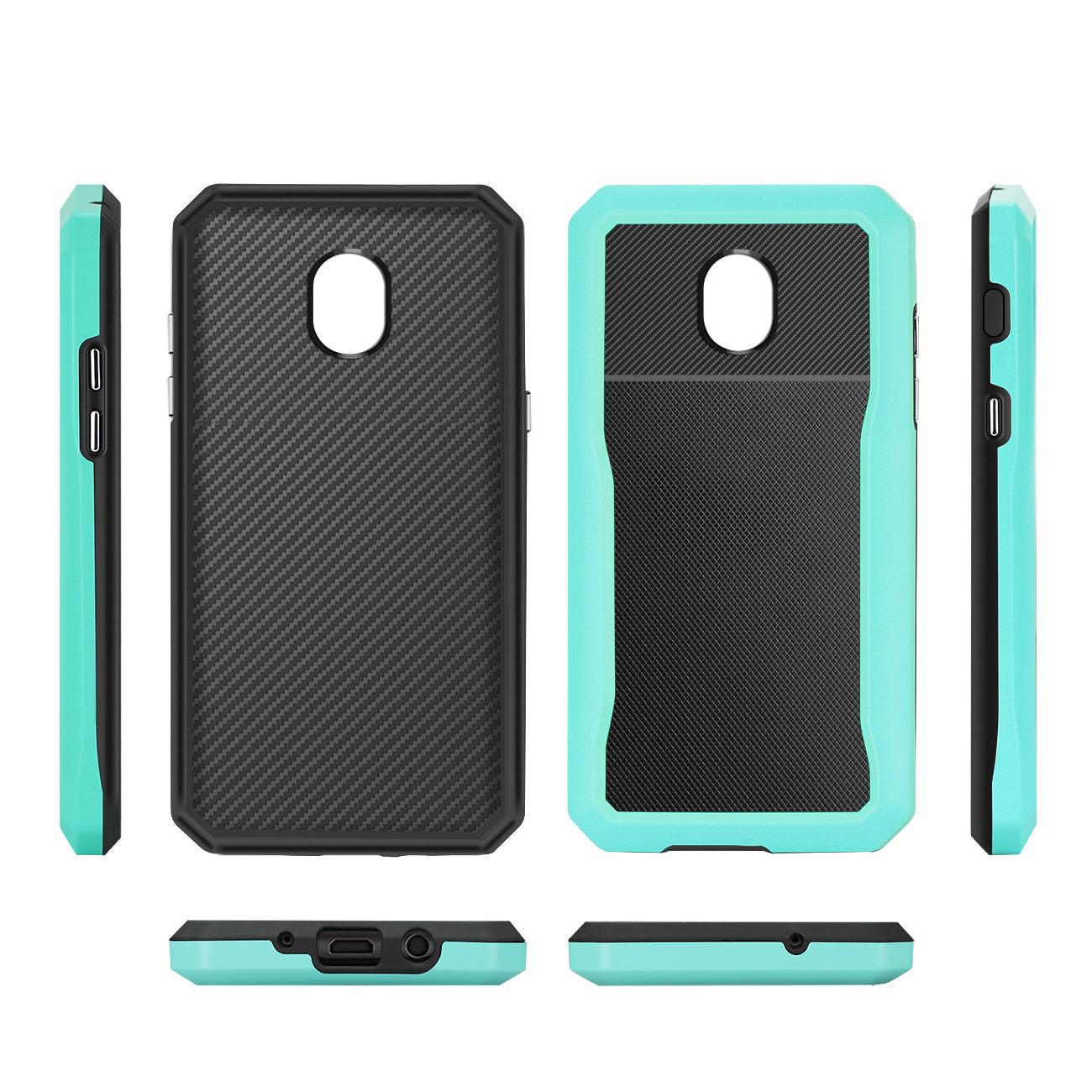 Reiko SAMSUNG GALAXY J7 (2018) Full Coverage Shockproof Case In Blue