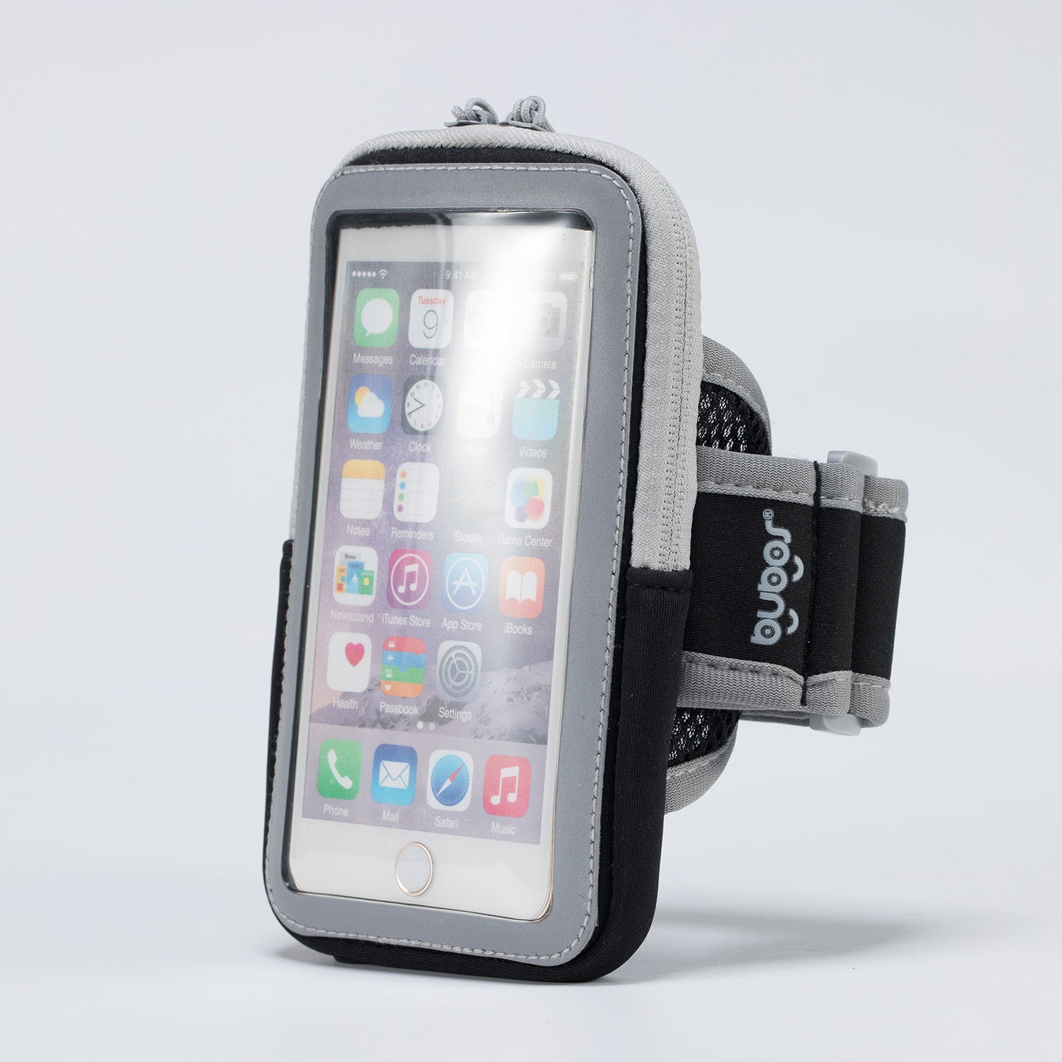 Bag Armband Cell Phone Sport BUBOS Waterproof Running Exercise Gym Fitness With Key Holder