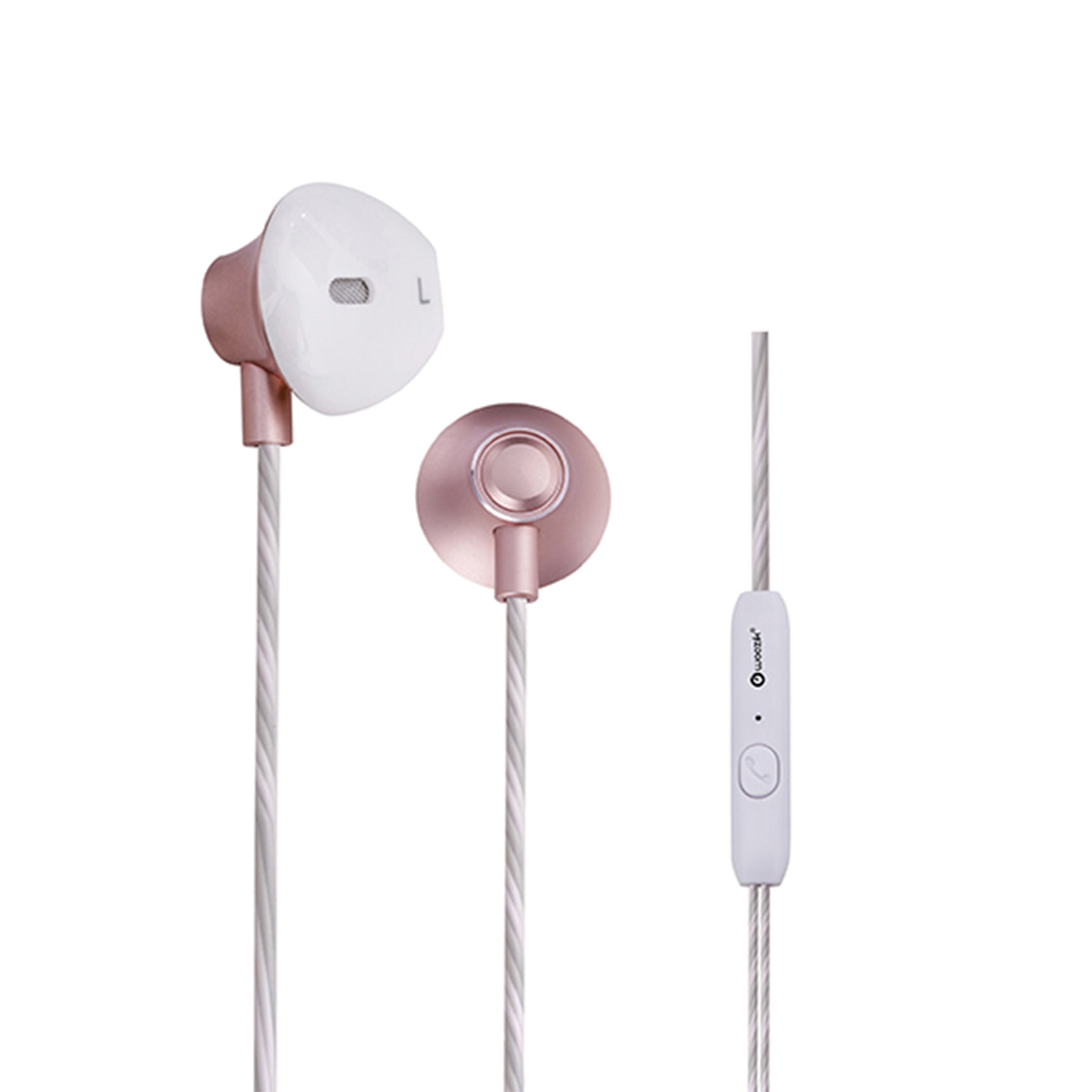 Headphones Without Carrying Case B900 Rose Gold Color