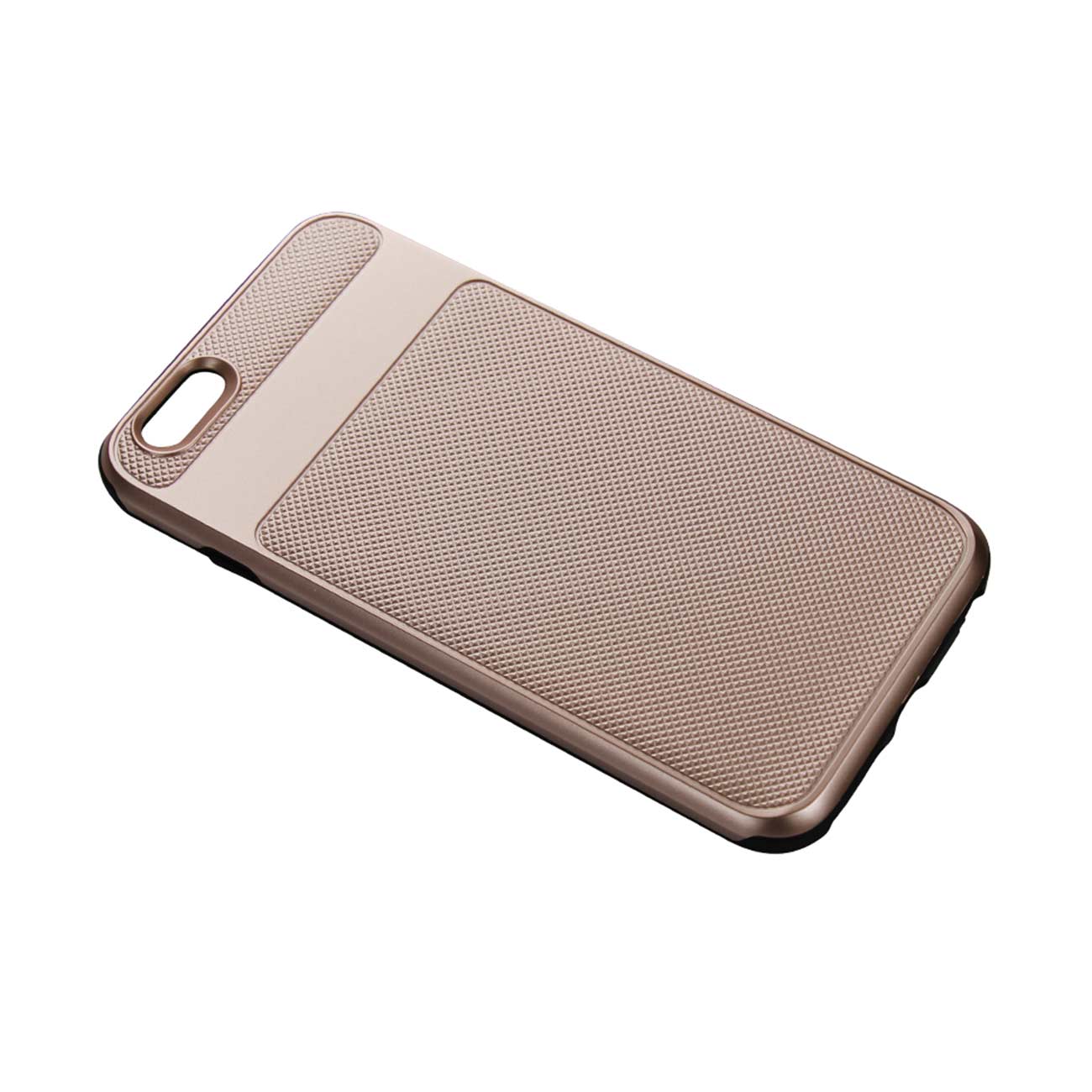 Case Bumper Hybrid Solid Armor iPhone 6S Plus Rose Gold Color