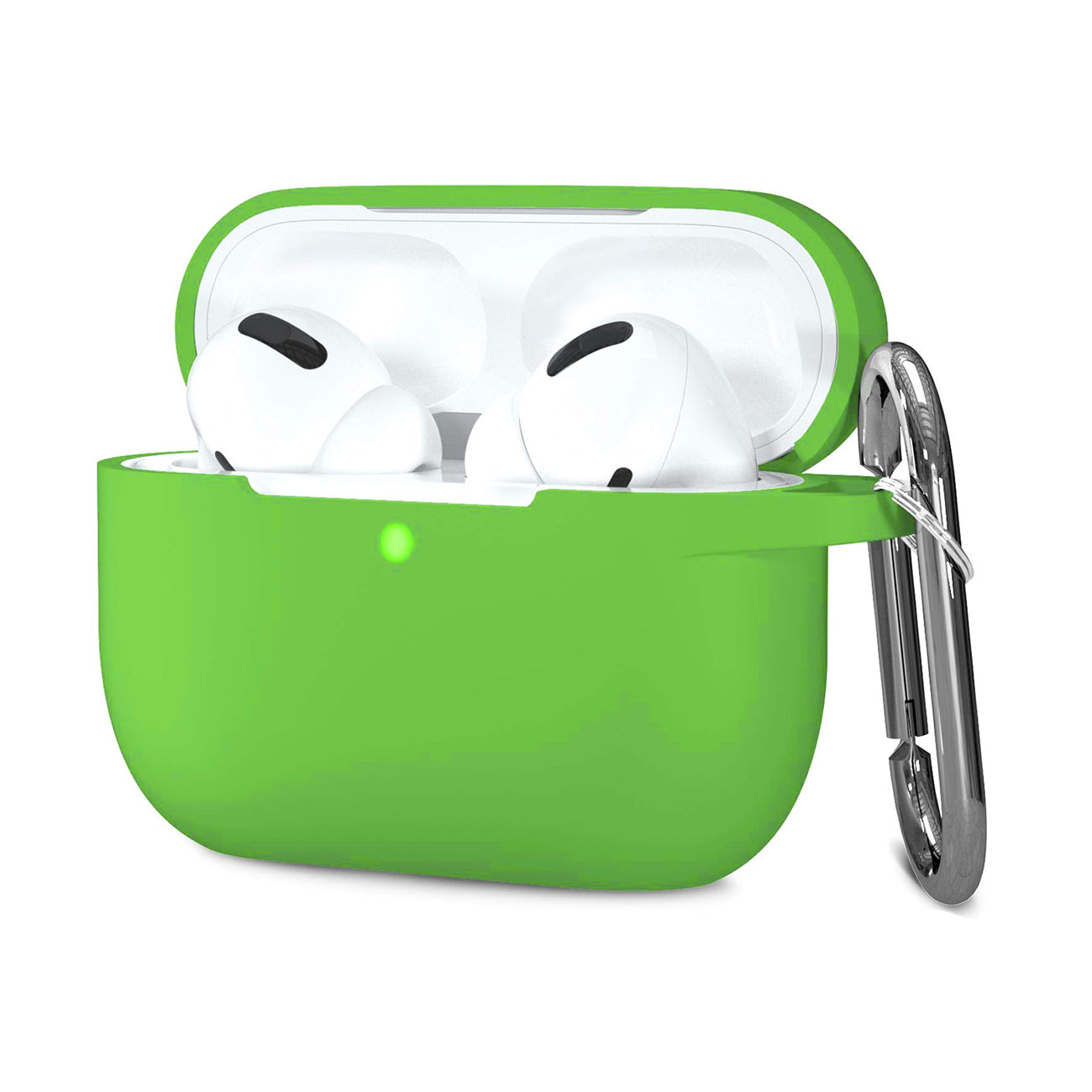 Premium Silicone AirPods Pro Case in Green