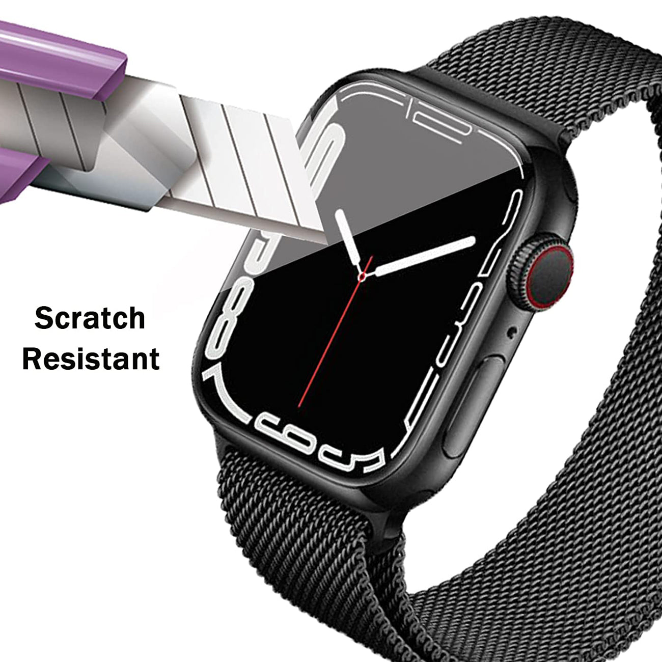 Screen Protector Scratch Resistant Apple iWatch 45mm