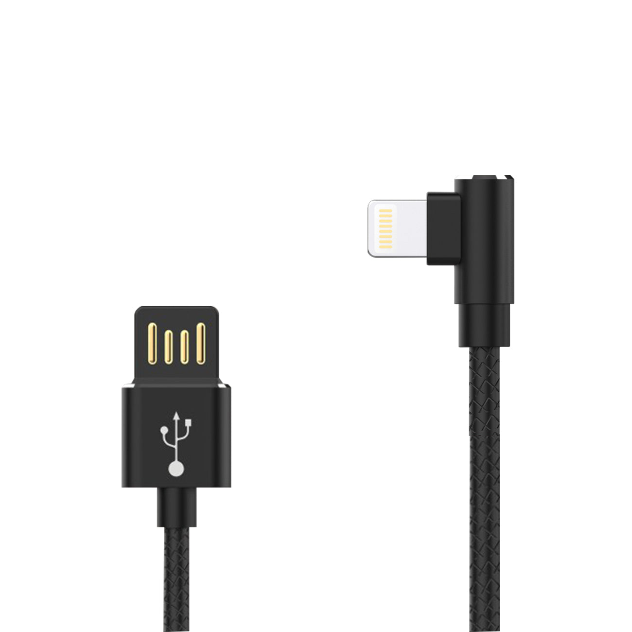 Cable USB Premium Full Steel Moisture 2.6A Black Color