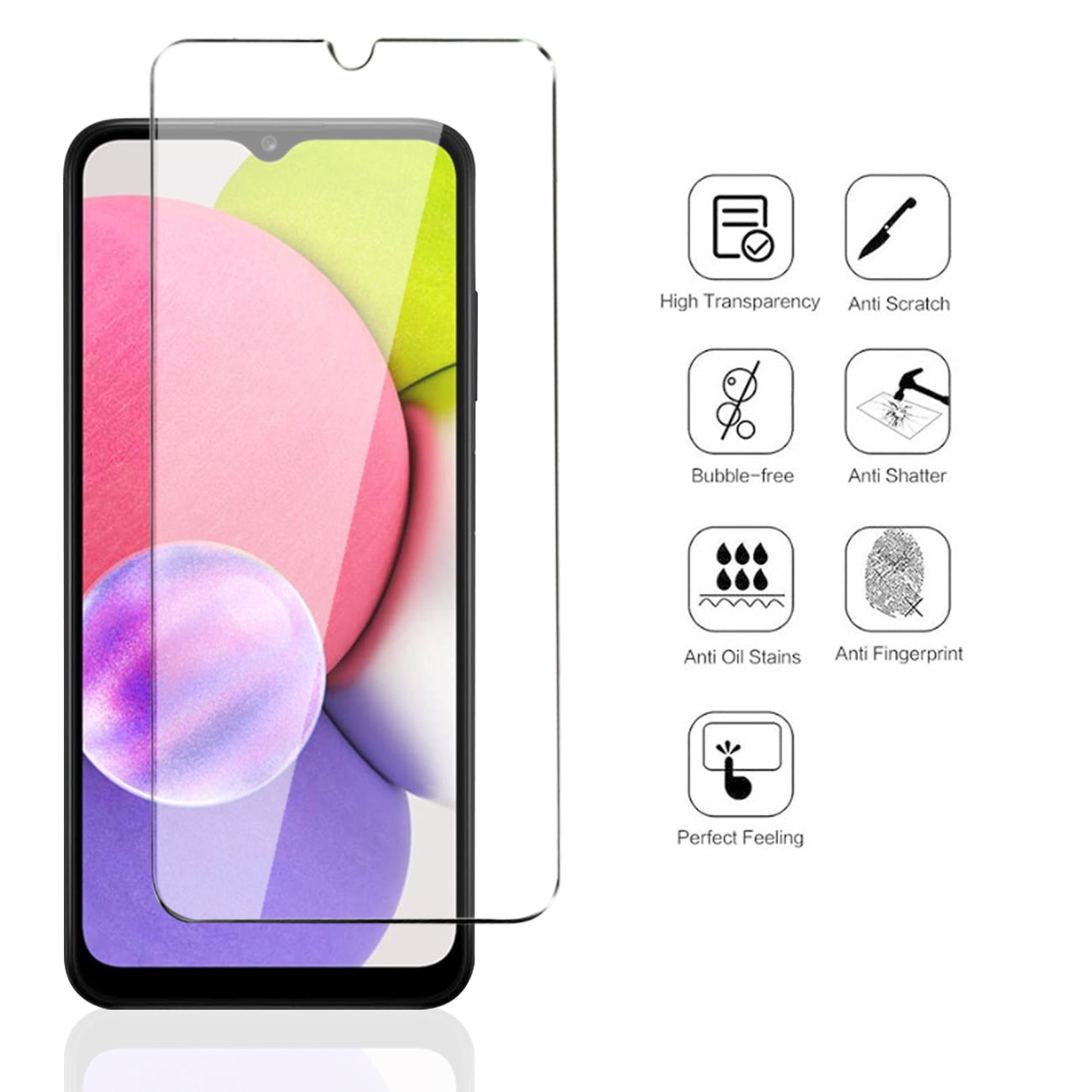 Samsung Galaxy A03s Super Durable Glass