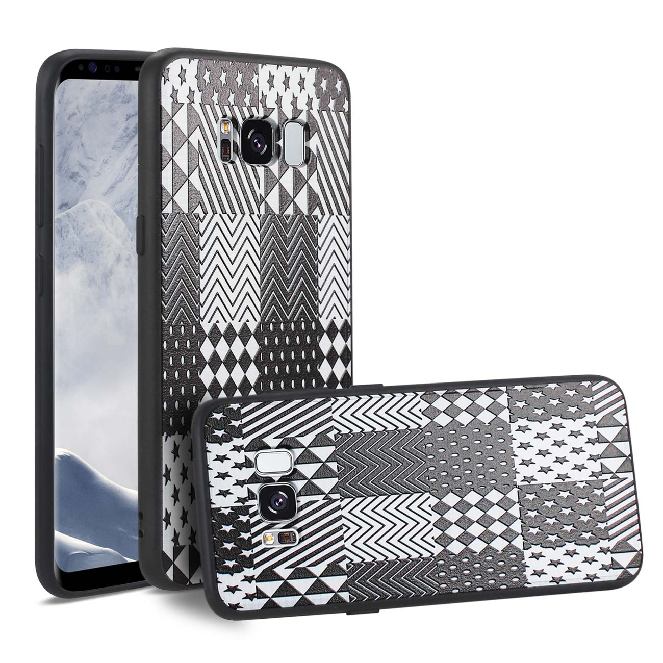 Case TPU With Versatile Shape Patterns Samsung Galaxy S8