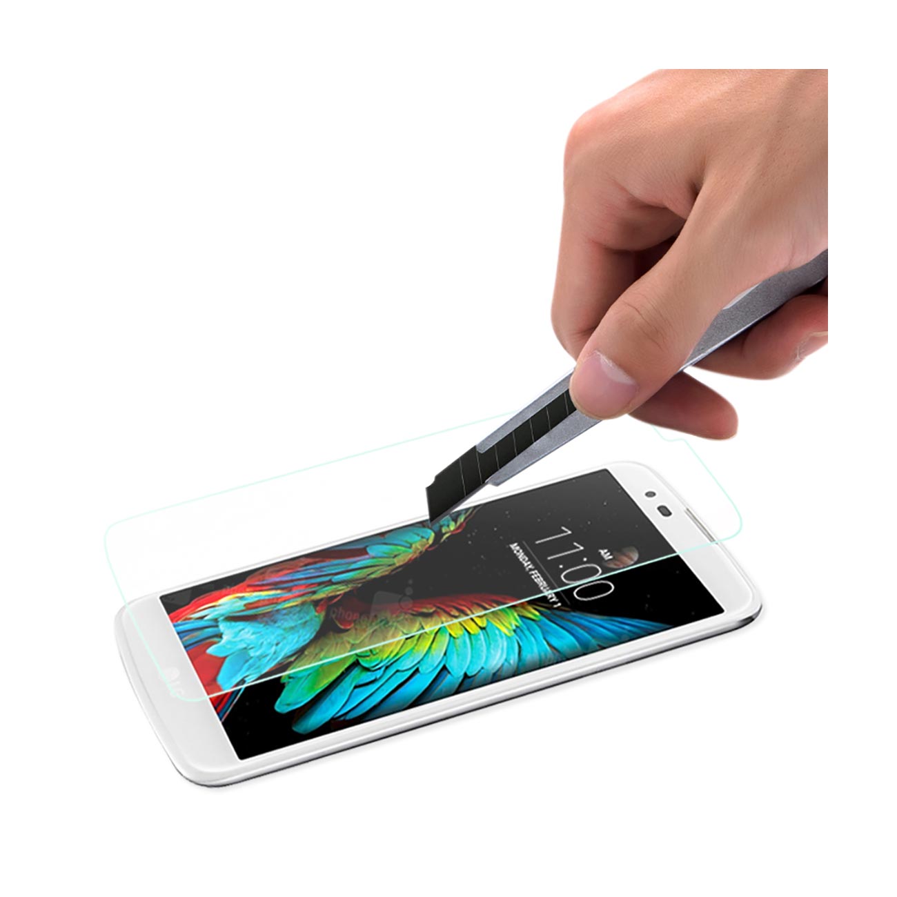 Glass Screen Protector Tempered LG K10 Reiko Clear