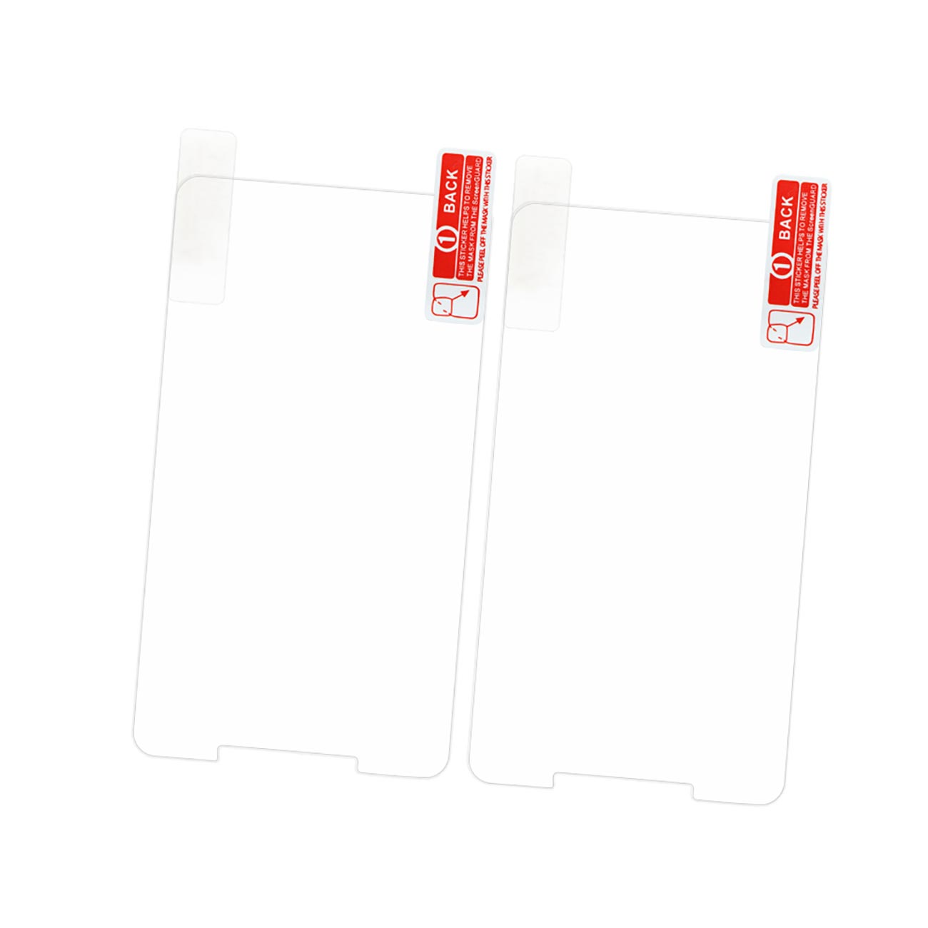 ZTE Quartz Two Pieces Screen Protector In Clear