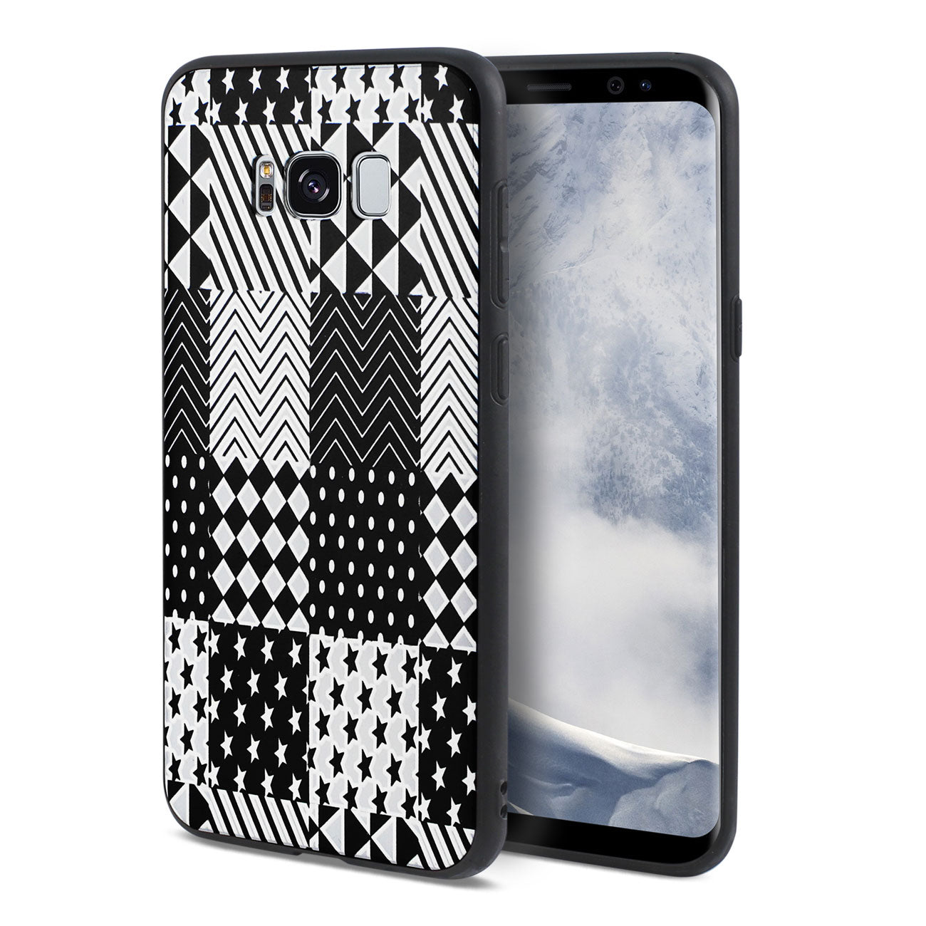 SAMSUNG GALAXY S8 EDGE/S8 Plus DESIGN TPU CASE WITH VERSATILE SHAPE PATTERNS