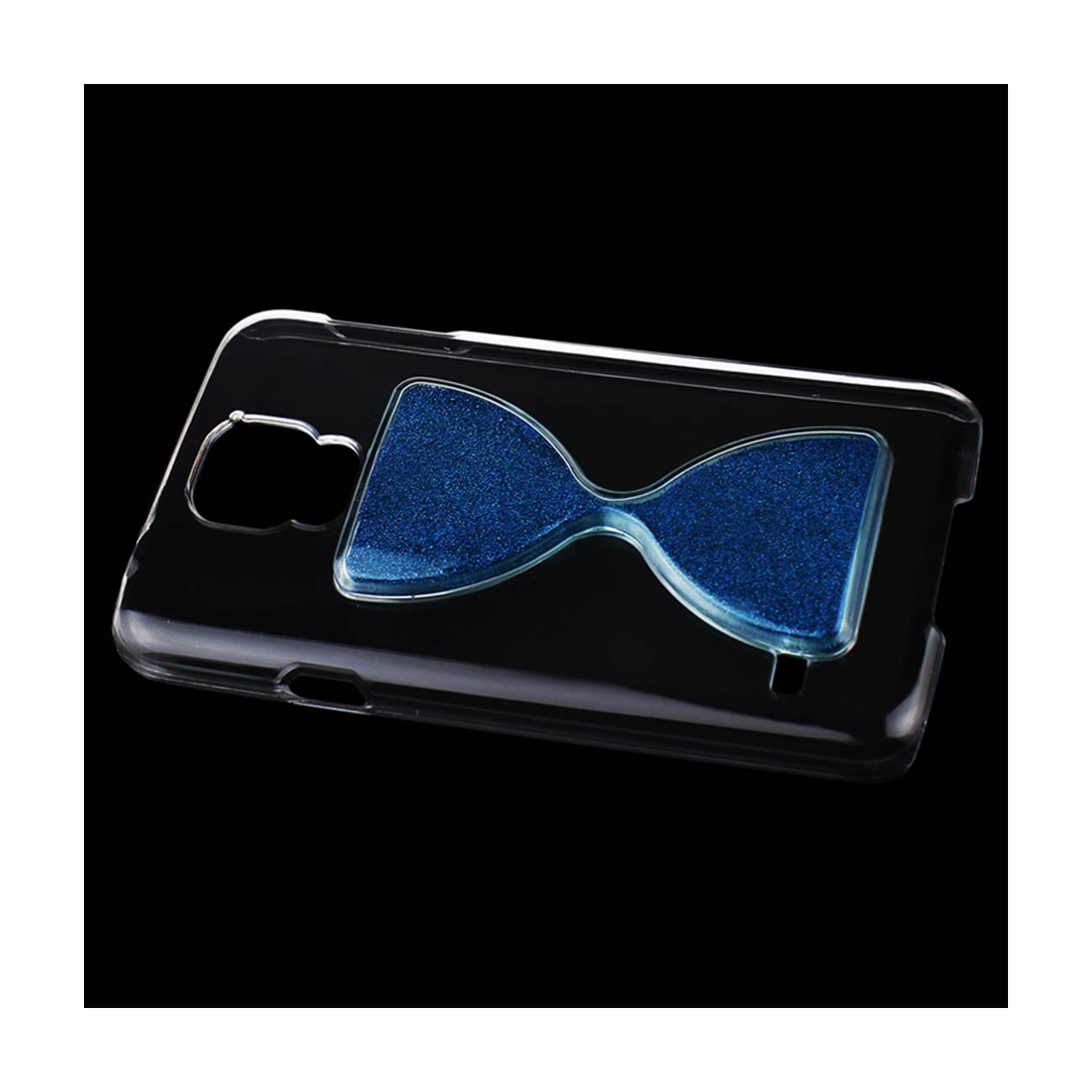 Case 3D Sand Clock Samsung Galaxy S5 Navy Color