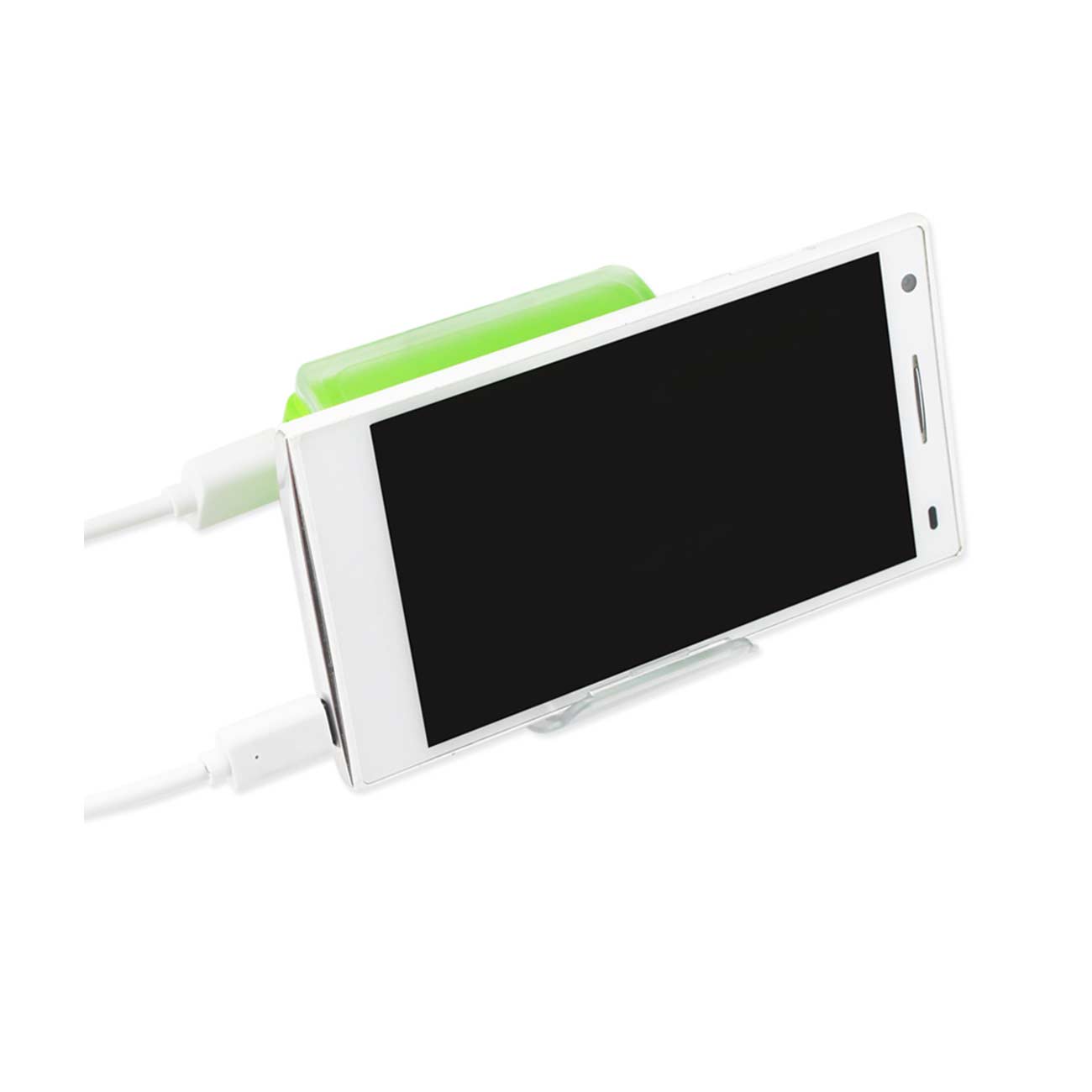 Power Bank Universal With Cable 4000Mah Green Color