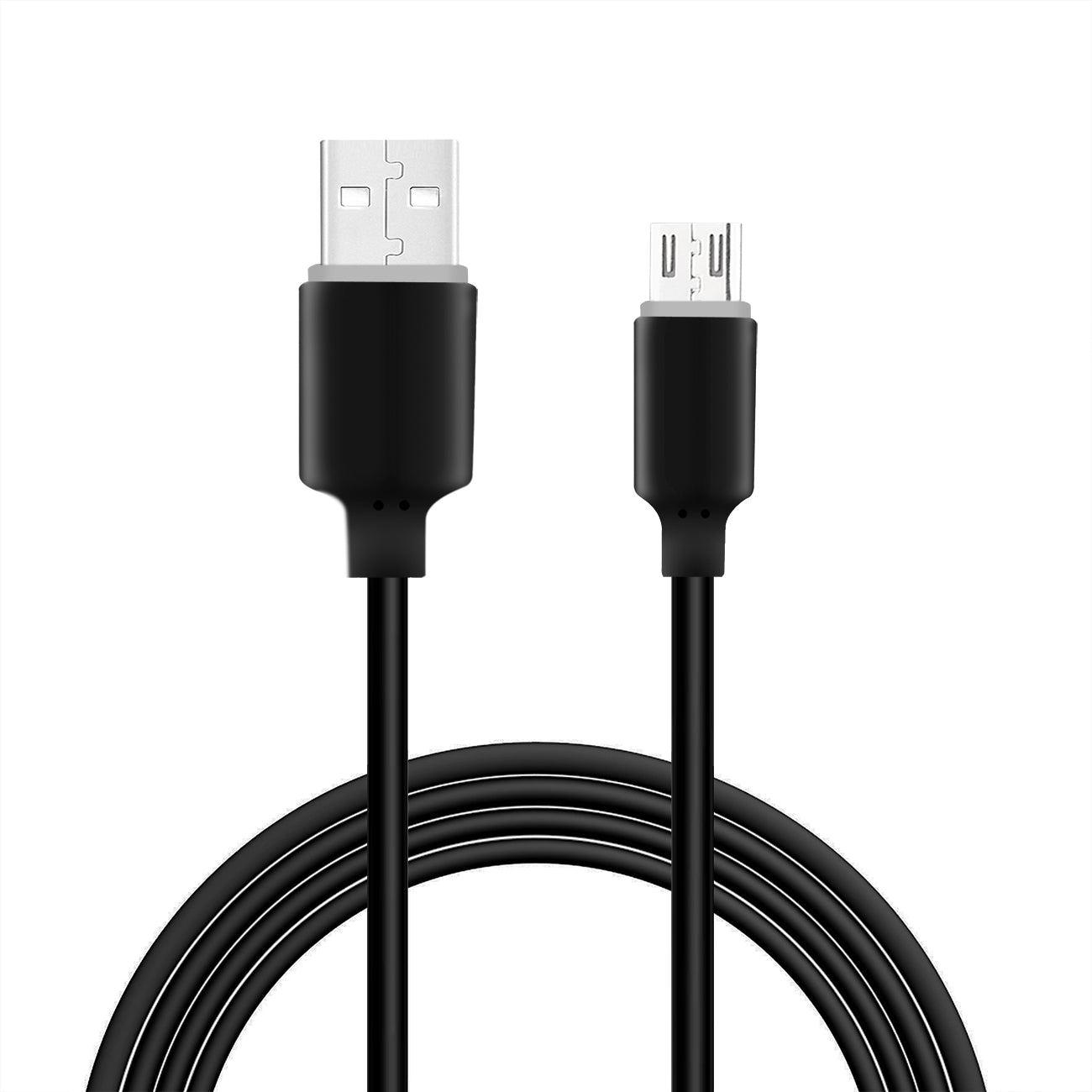 Car Charger Wall Adapter Micro With Cable USB 3-In-1 Reiko 1A Black Color