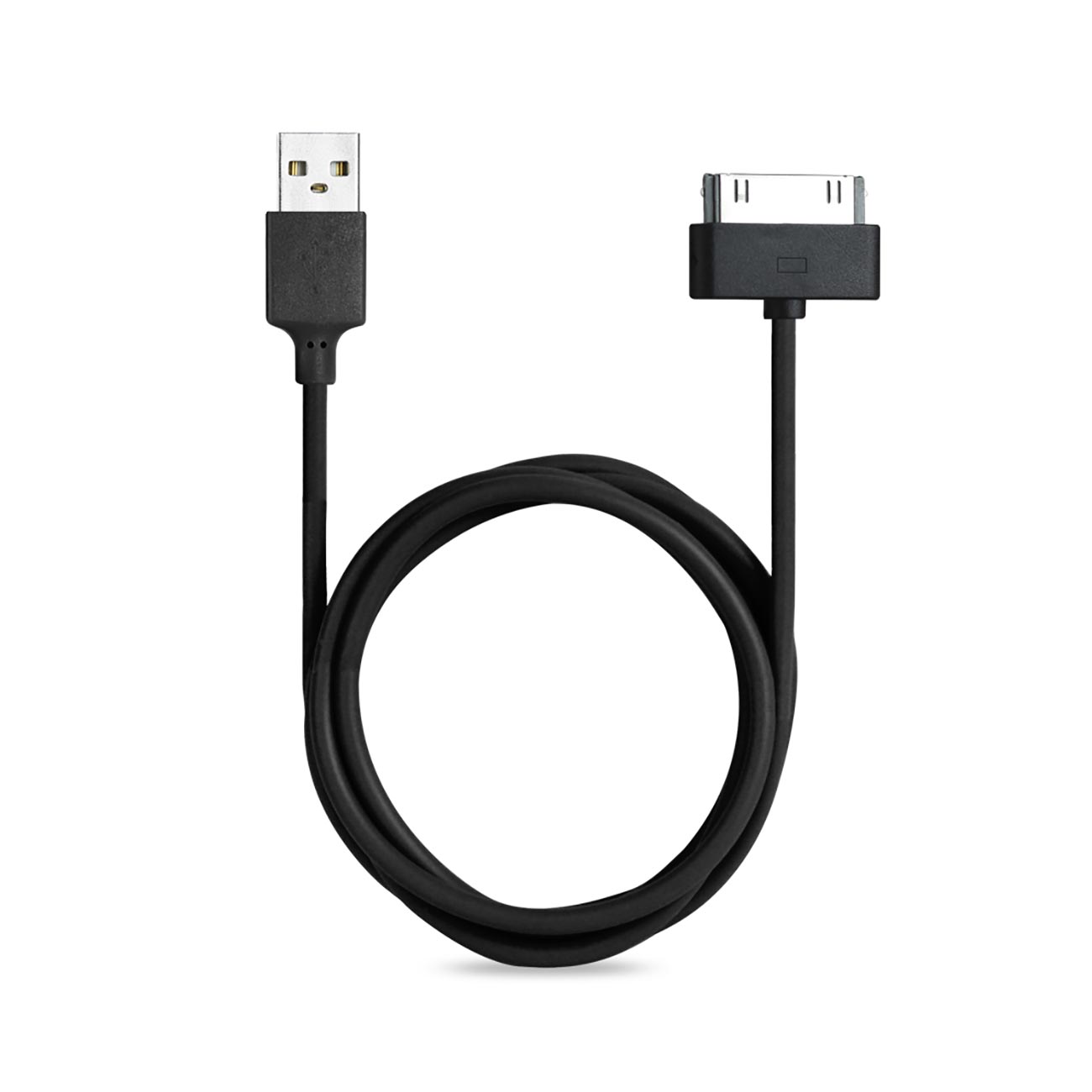 Car Charger Wall Adapter 3-In-1 With Cable 1A iPhone 4G Black Color