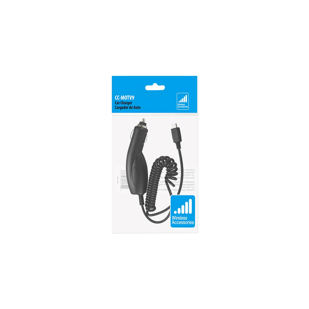 Micro Car Charger In Black