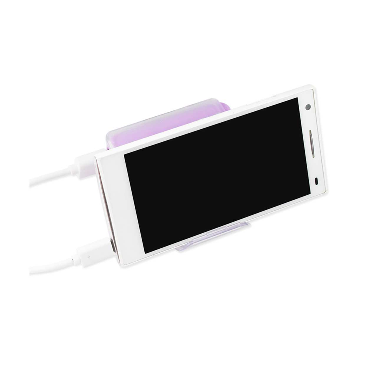 Power Bank Universal With Cable 4000Mah Purple Color