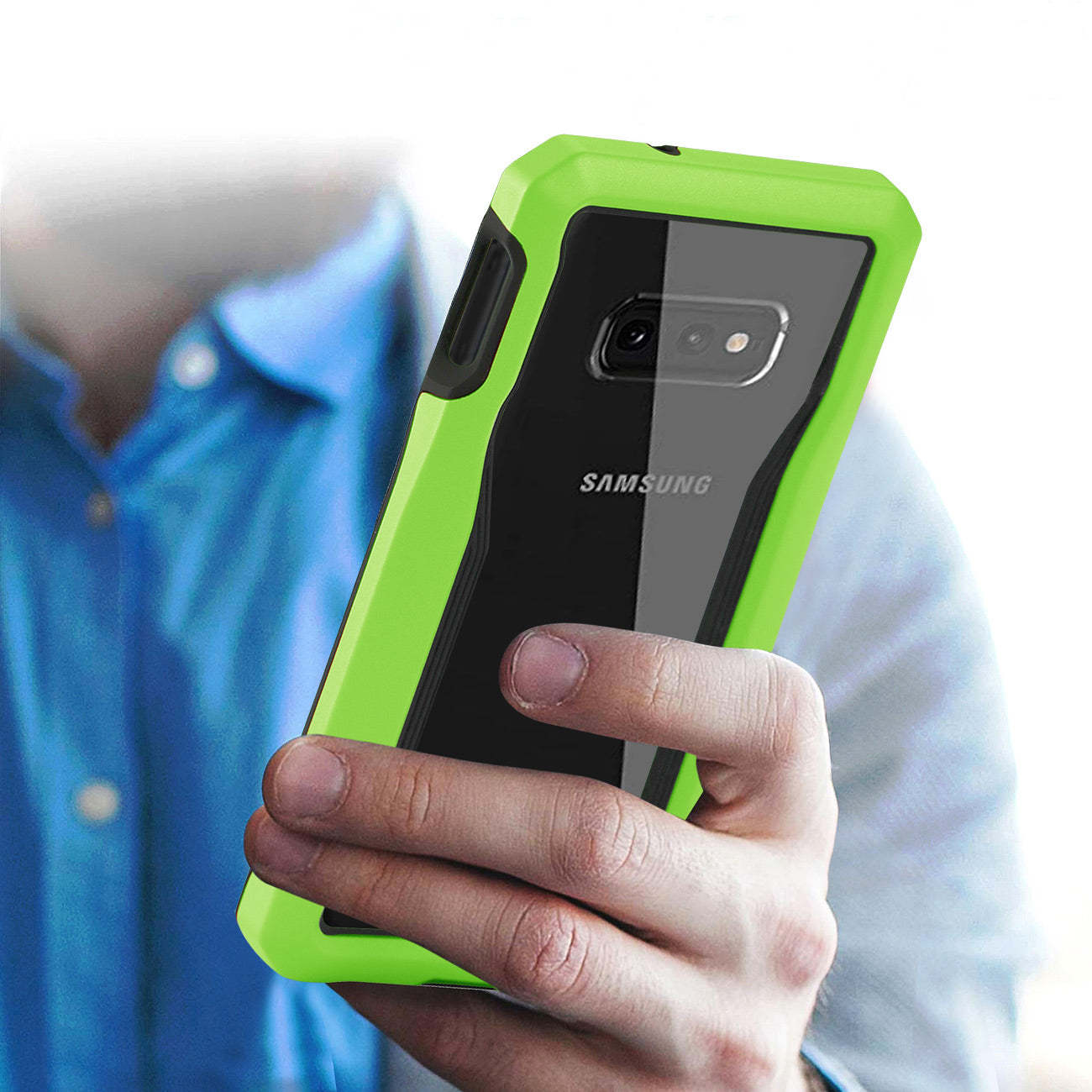 Cover Protective Samsung Galaxy S10E Green Color