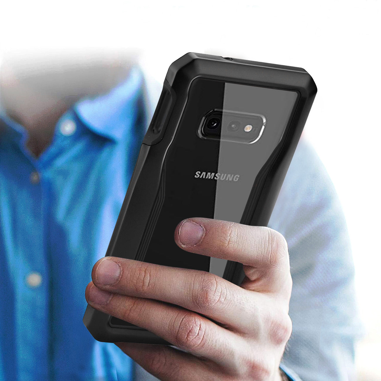 Cover Protective Samsung Galaxy S10E Black Color