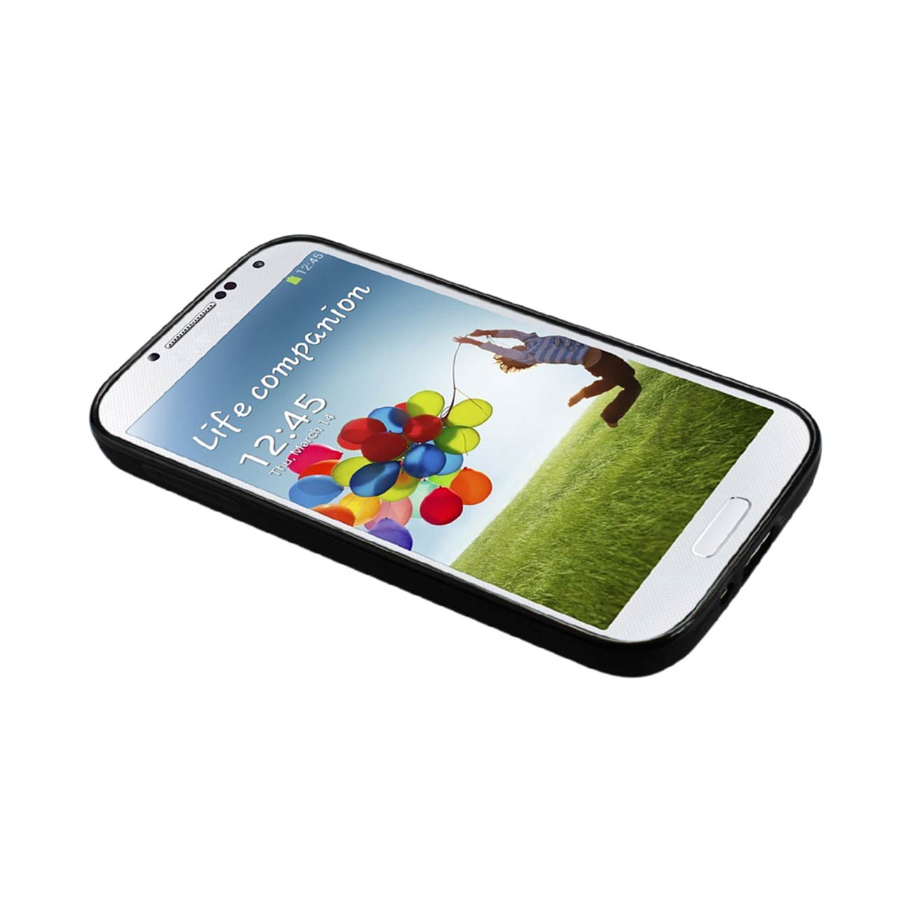 Samsung Galaxy S4 Sphere And Skull Studded Case In Black