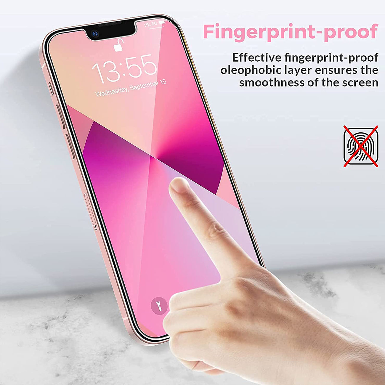 Glass Super Durable 2.5D iPhone 13 Mini 24Pcs