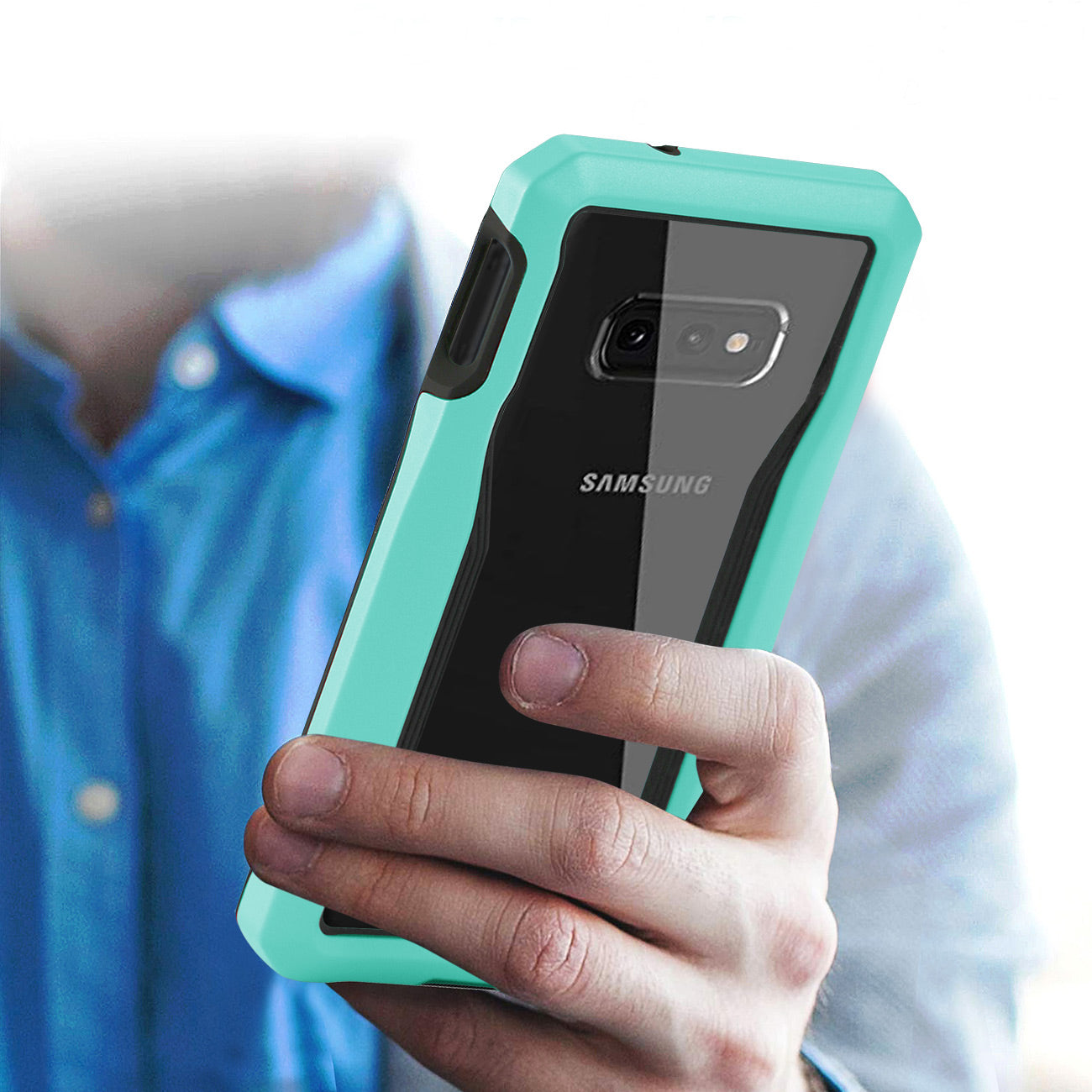 Cover Protective Samsung Galaxy S10E Blue Color