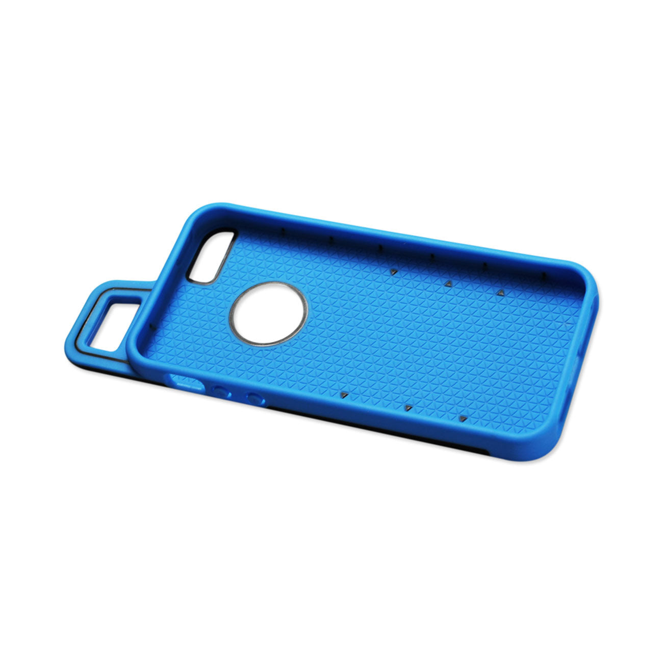 Case Hybrid Drop Proof Workout With Hook iPhone 5/ 5S/ SE Black Navy Color