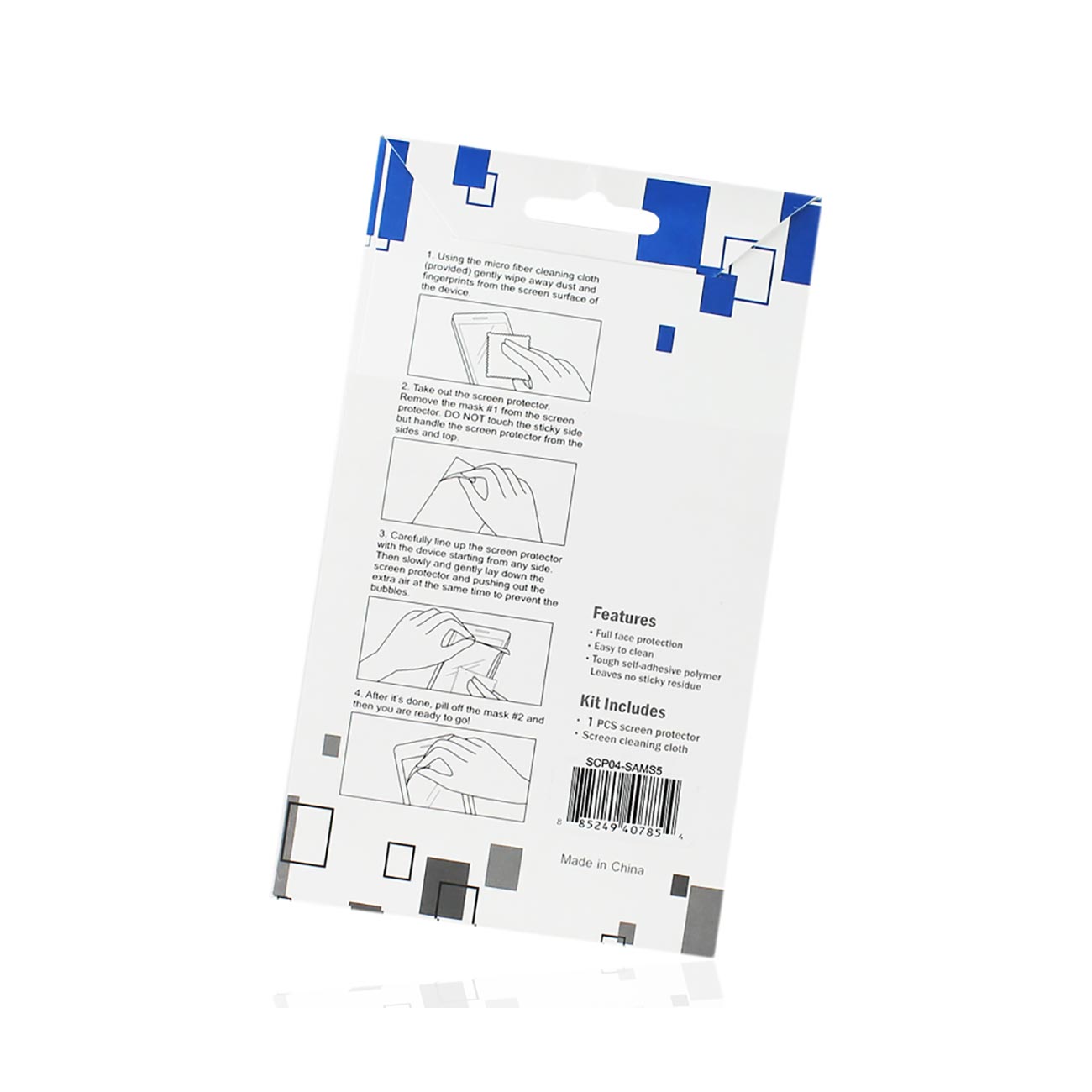 Samsung Galaxy S5 Privacy Screen Protector In Clear