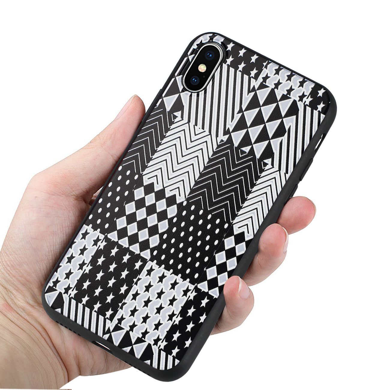iPhone X/iPhone XS DESIGN TPU CASE WITH VERSATILE SHAPE PATTERNS