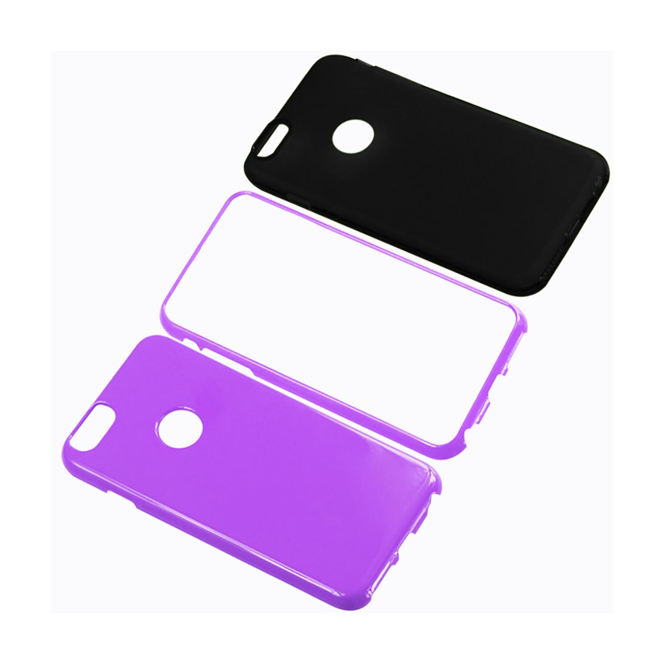 Case Slim Armor Candy Shield iPhone 6 Plus Purple Color